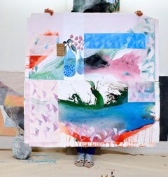 Breathing In Your Dust, Original Contemporary Abstract Expressionist Painting