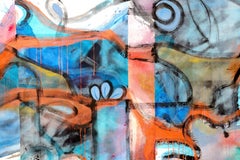 Do it anyway - peinture acrylique abstraite géométrique