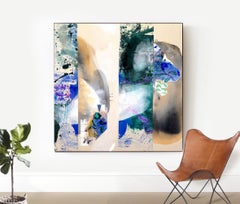 To create the meaning, Mixed Media on Canvas