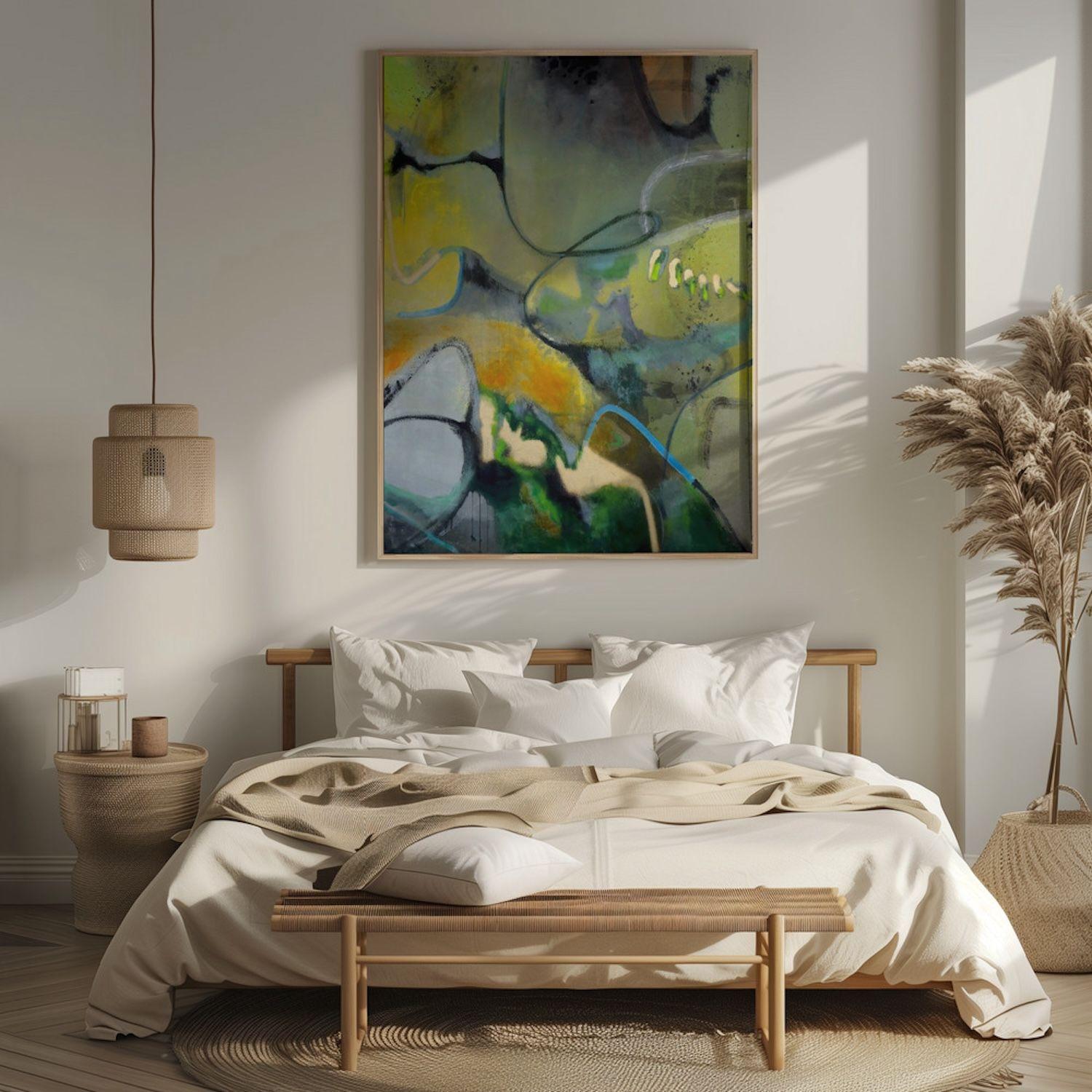 But by choice, Painting, Acrylic on Canvas For Sale 2