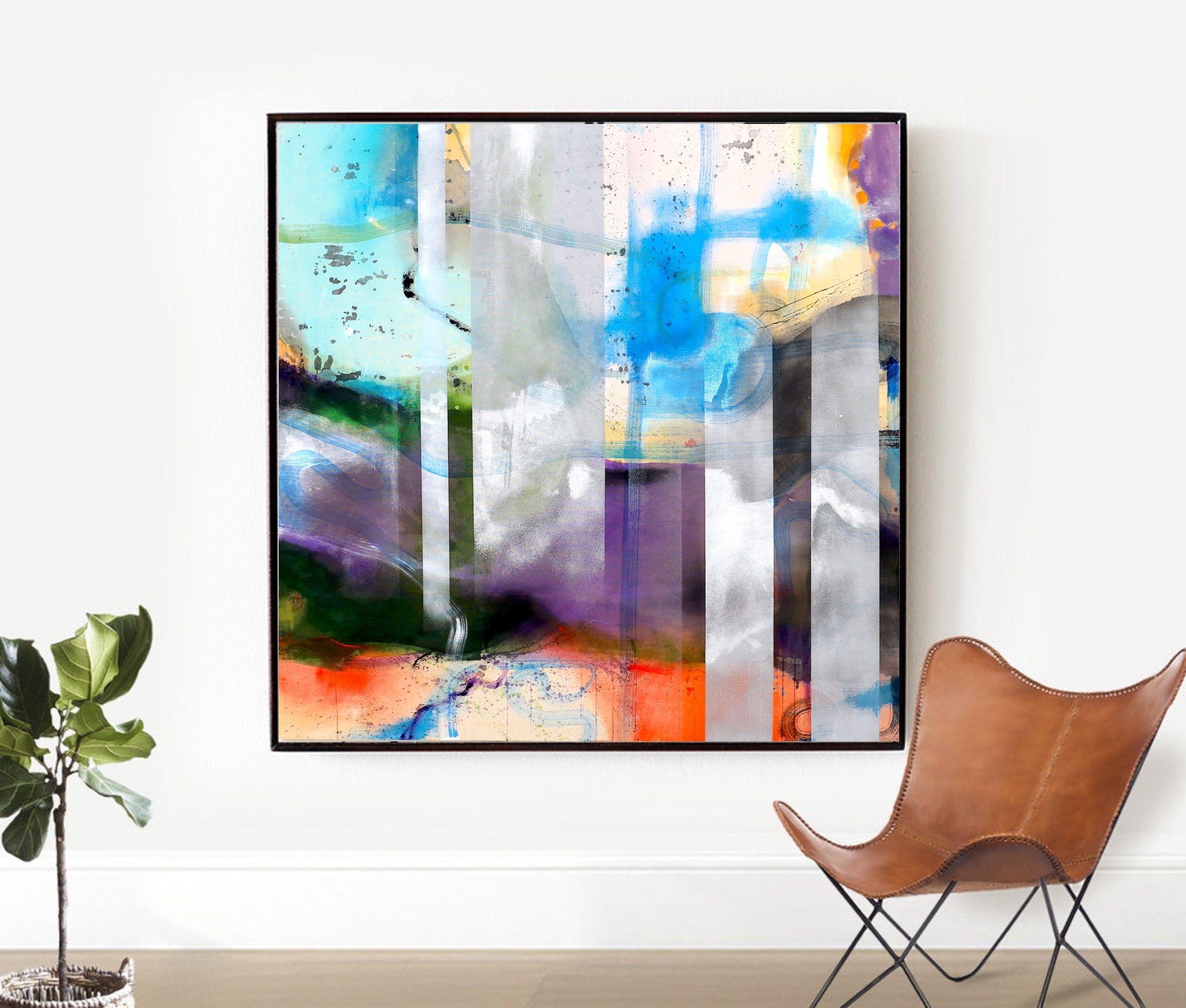 Don, t  just exist live , Painting , Acrylic on Canvas For Sale 1