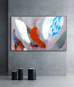 Seeing you walk away, Painting, Acrylic on Canvas