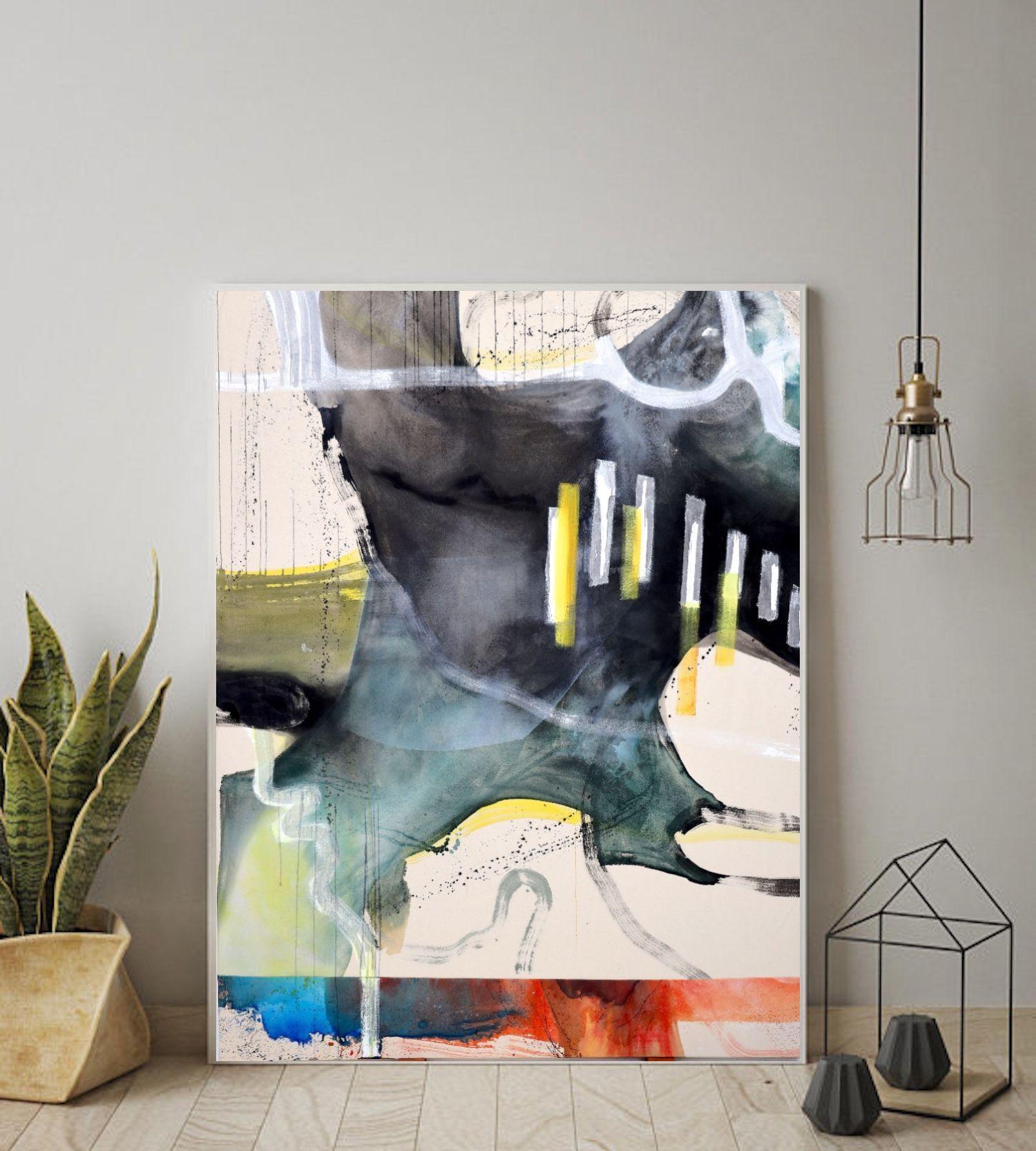 What weighs you down, Painting, Acrylic on Canvas For Sale 2