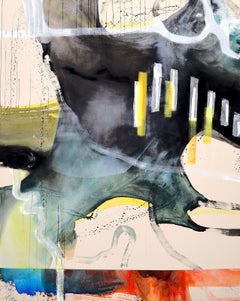 Lo que te pesa, Pintura, Acrílico sobre lienzo