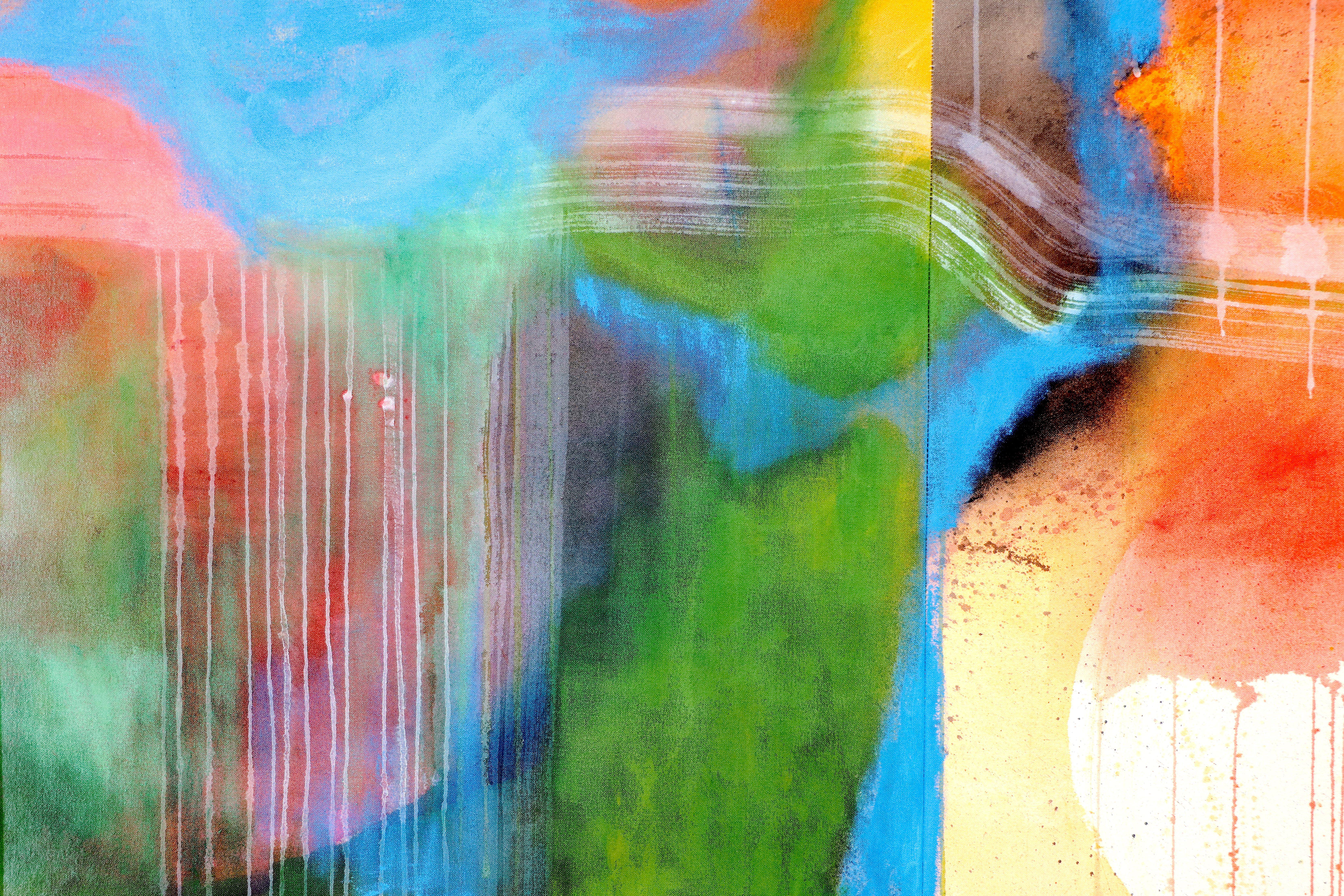 When the sun is shining, Painting, Acrylic on Canvas For Sale 3
