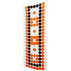 Retro Pop-Art 1960s Hanging Screen