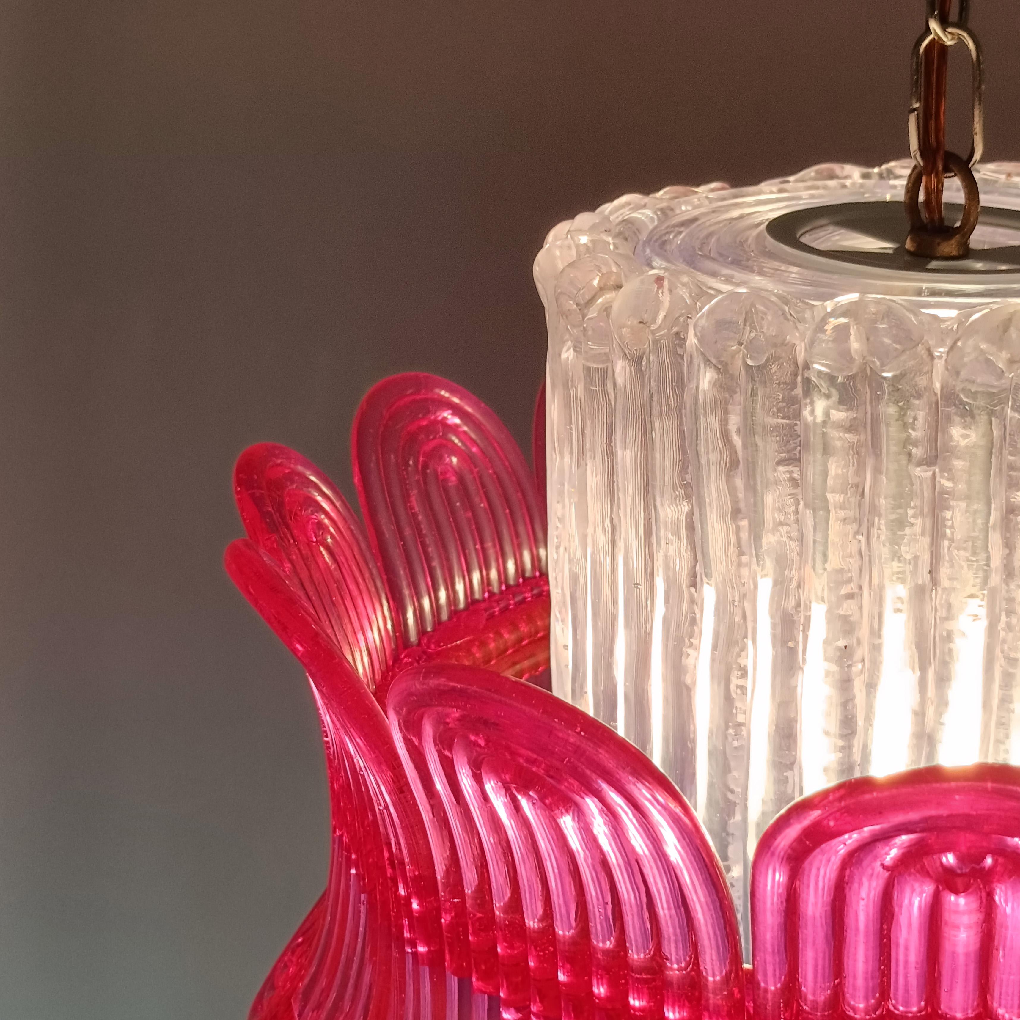 Pop Art et A Space. Lampe suspendue en acrylique Ice, Espagne, 1970 en vente 2