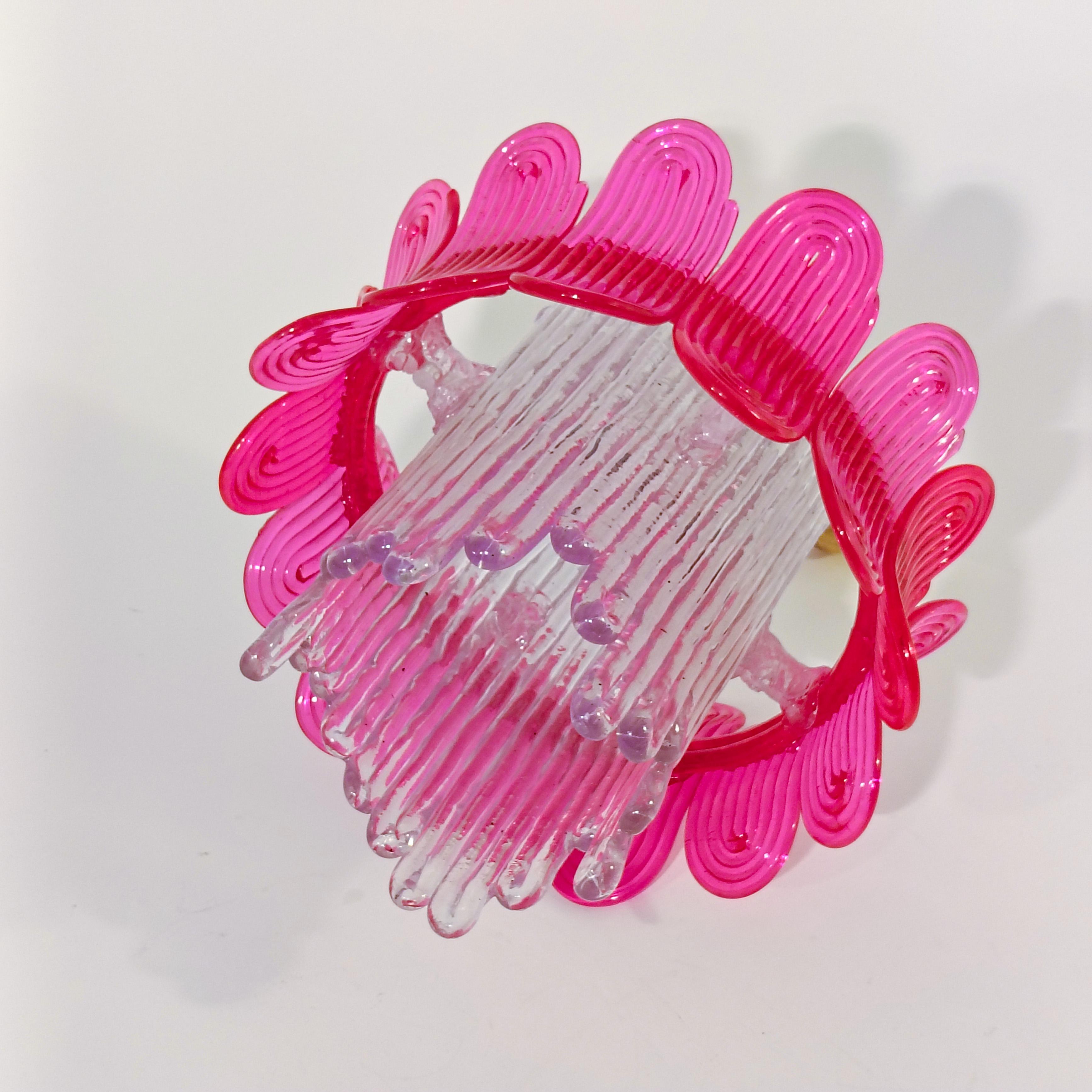 Pop Art et A Space. Lampe suspendue en acrylique Ice, Espagne, 1970 en vente 10