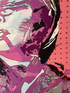 Pop Art Canvas Brigitte Bardot Painting Marize Koerich