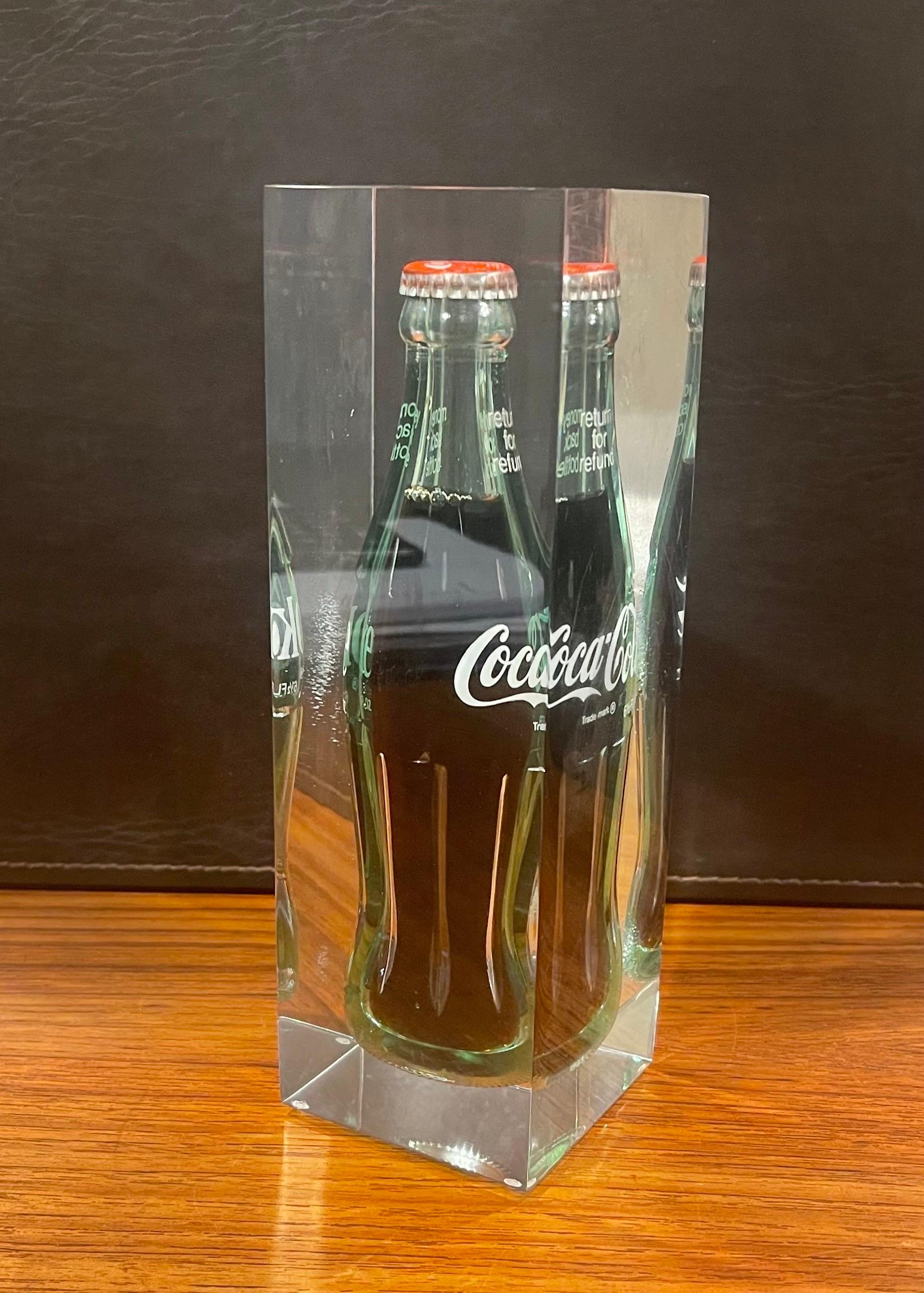 pop art coca cola bottle
