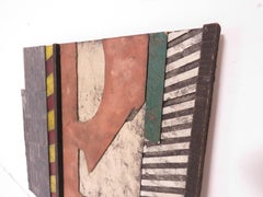 Pop Art Construction Mixed Media Signed R. Burroughs, Dated 1971