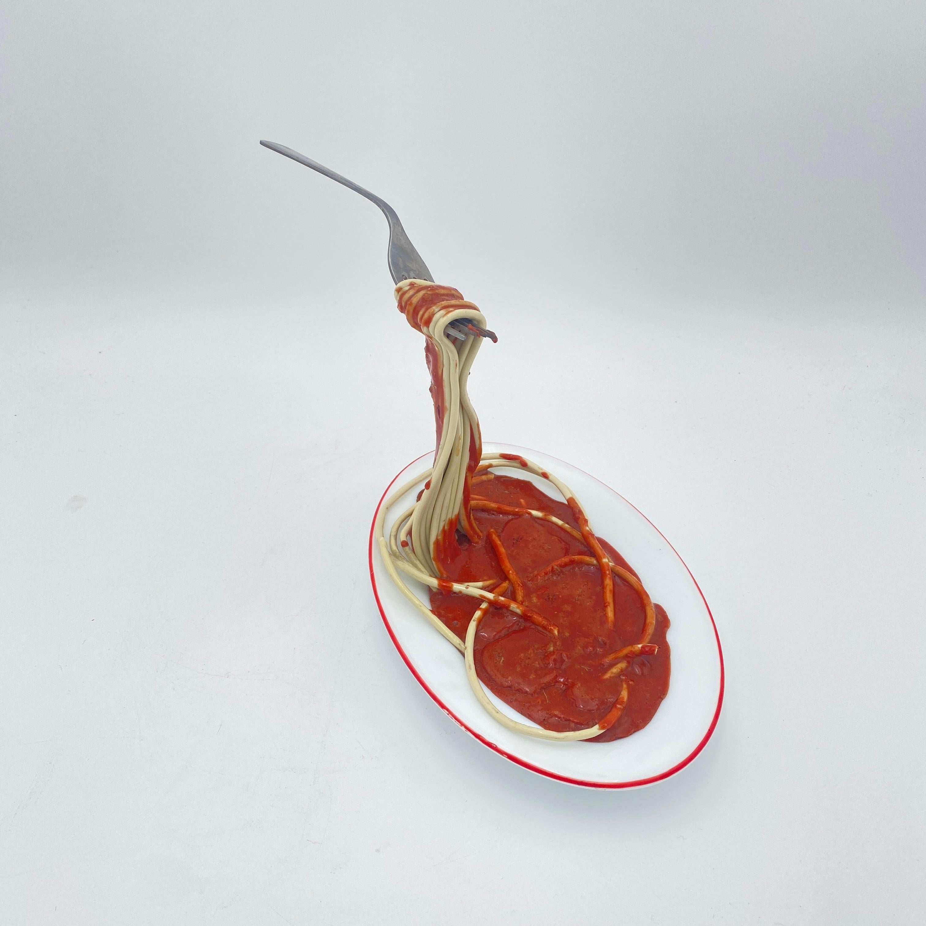 Escultura Pop Art Frozen Moments Spaghetti de Geoffrey Rose, Australia Años 70 en venta 3
