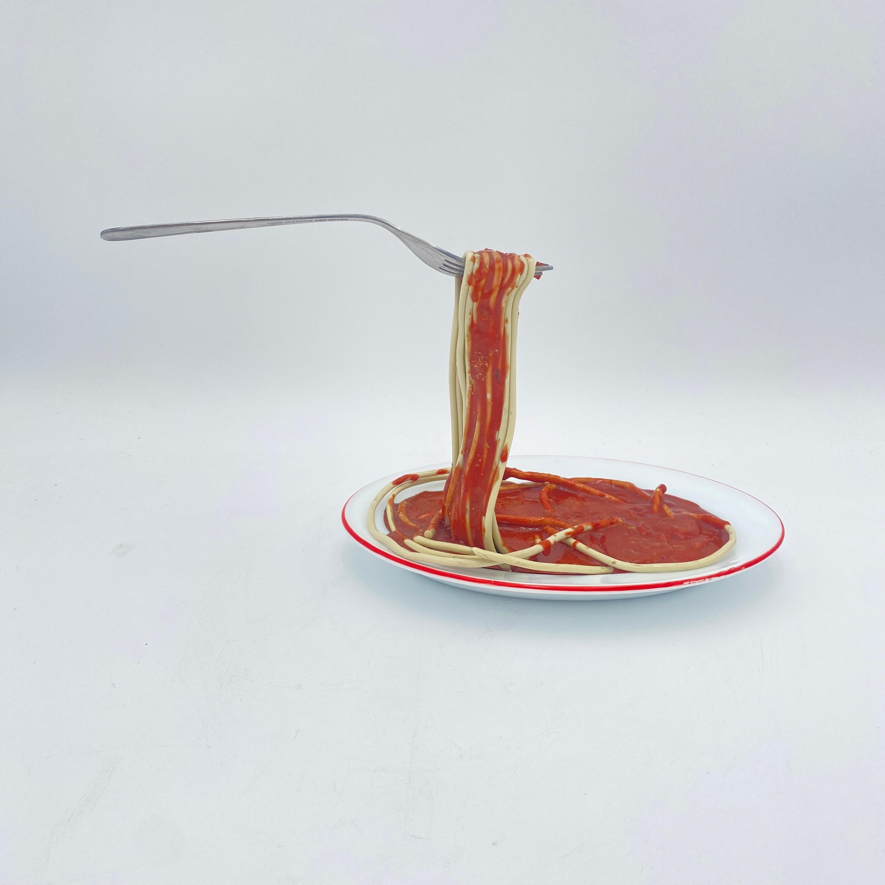 Escultura Pop Art Frozen Moments Spaghetti de Geoffrey Rose, Australia Años 70 en venta 4