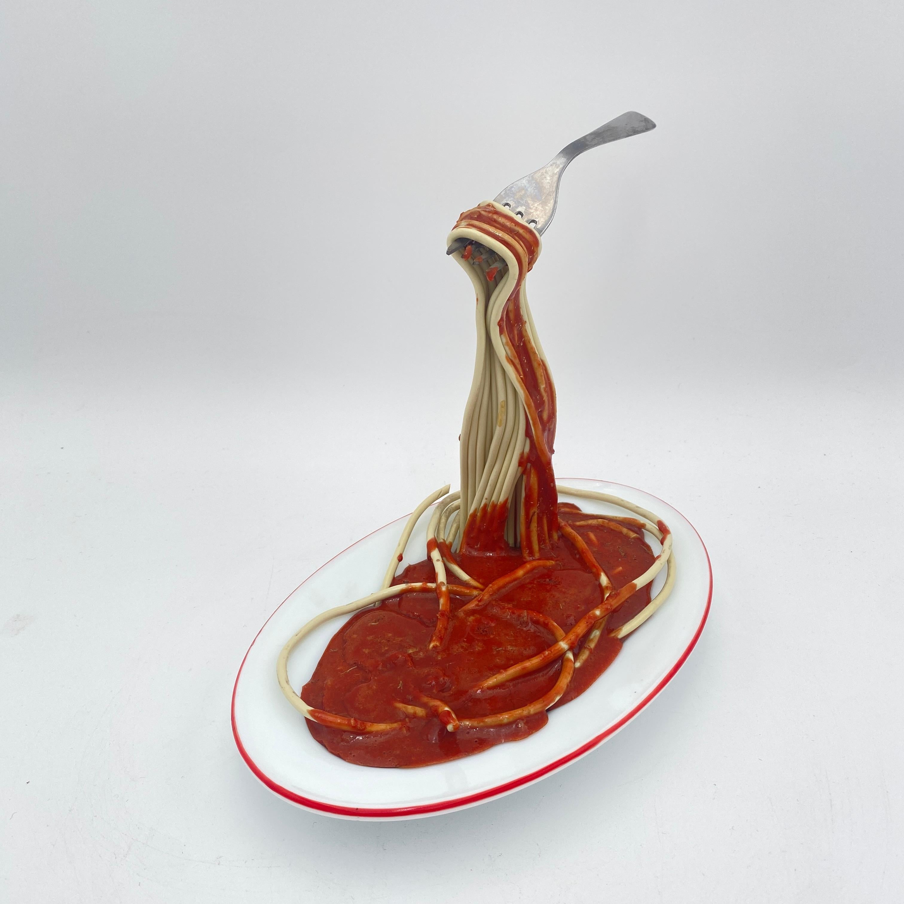 Escultura Pop Art Frozen Moments Spaghetti de Geoffrey Rose, Australia Años 70 en Bueno estado para la venta en San Juan Capistrano, CA