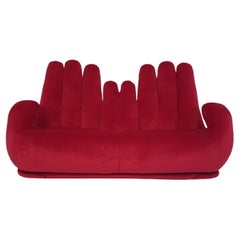 Pop-Art "Hand-Shaped" Sofa, 1980's