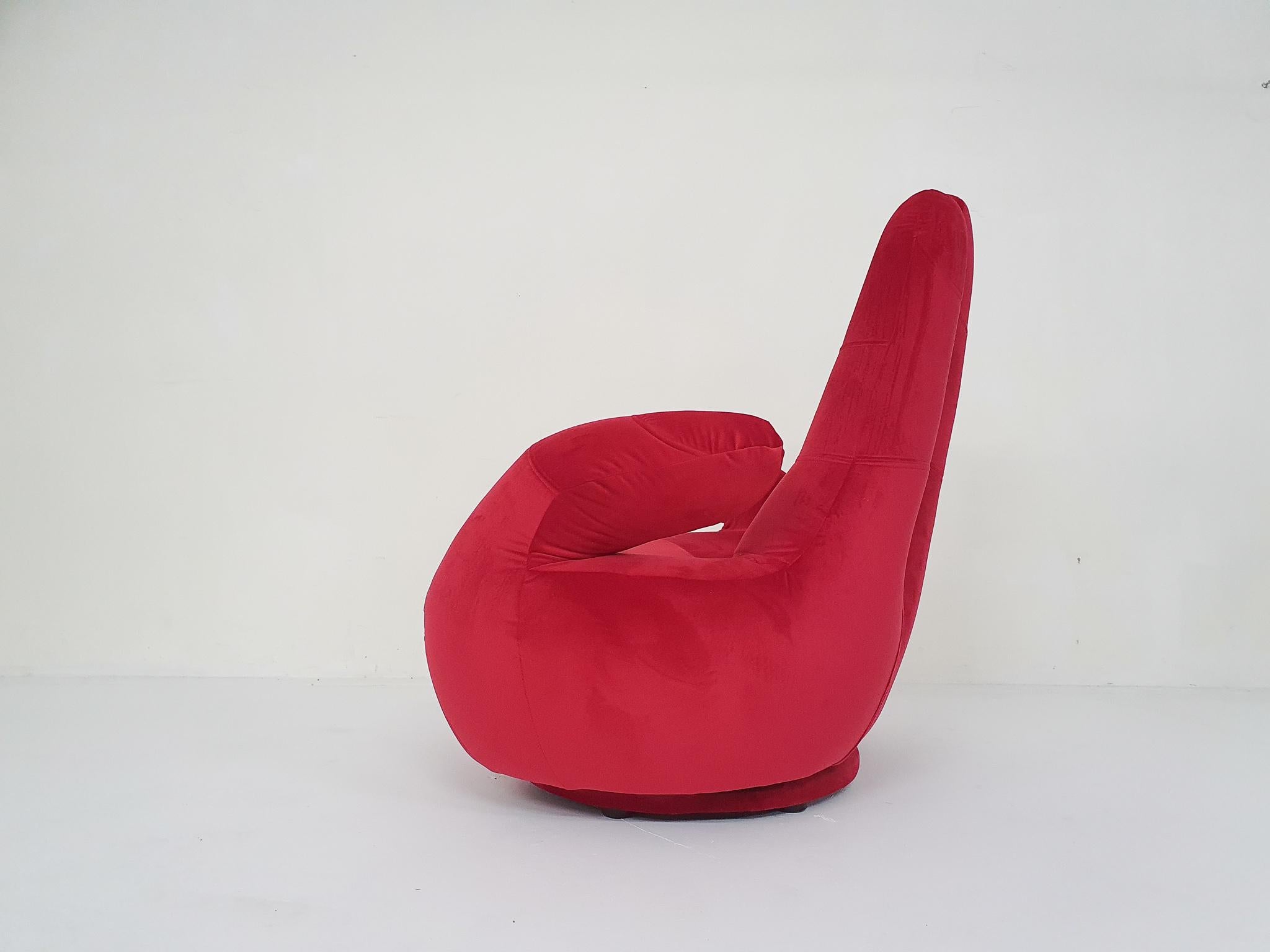 swivel hand chair