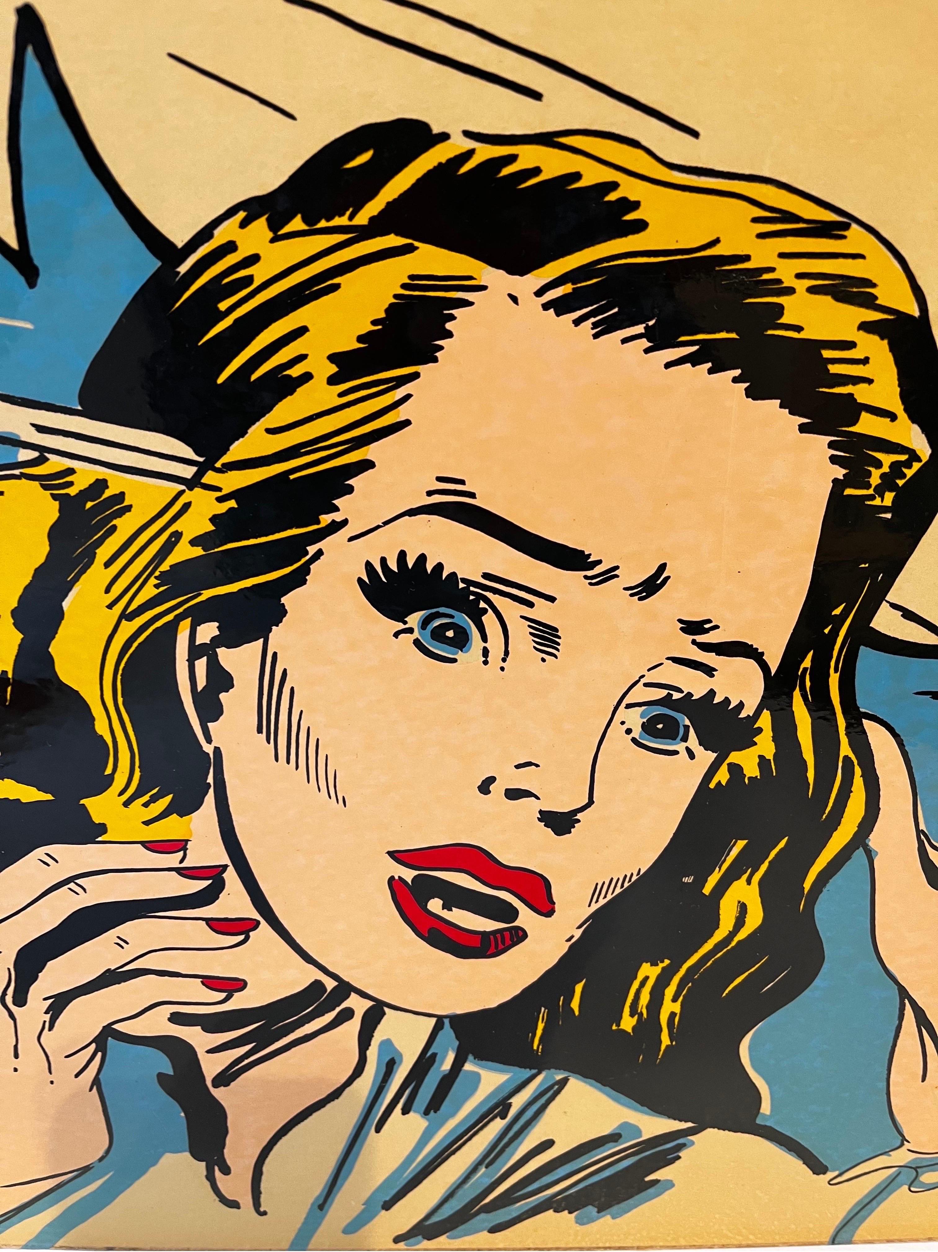 pop art lichtenstein style