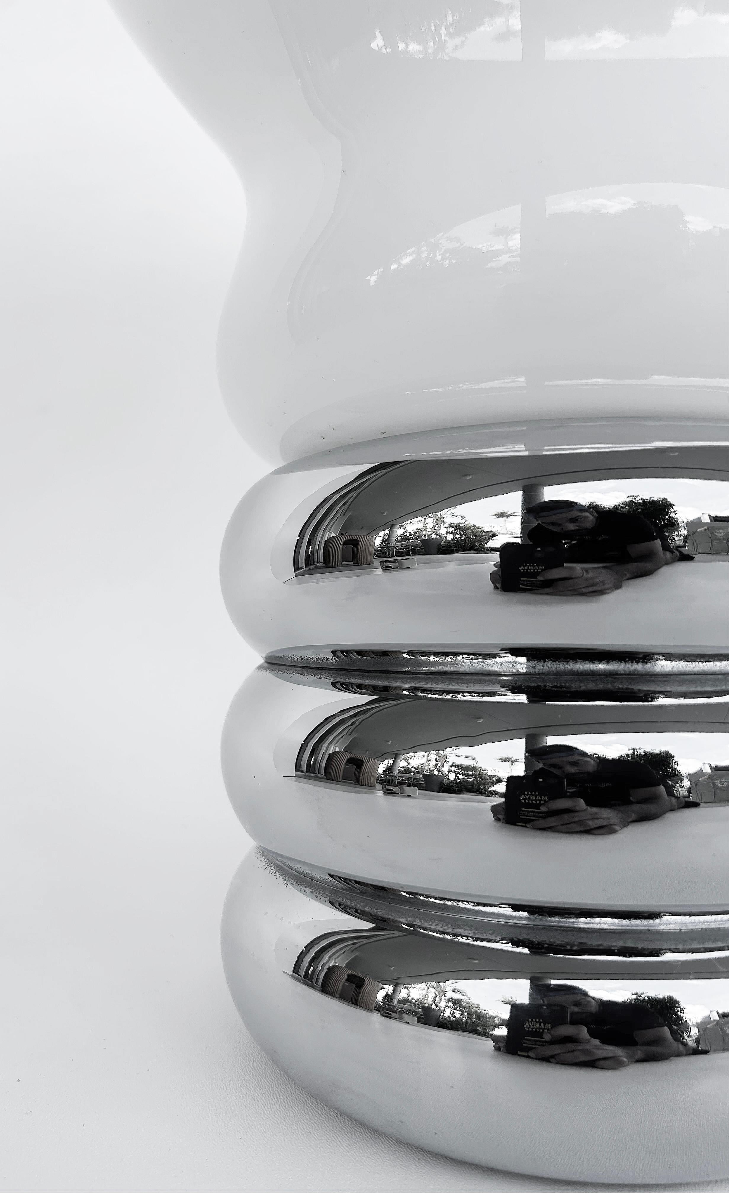 Pop Art Ingo Maurer Giant Bulb Table Lamp by Design M, Germany 1966 2