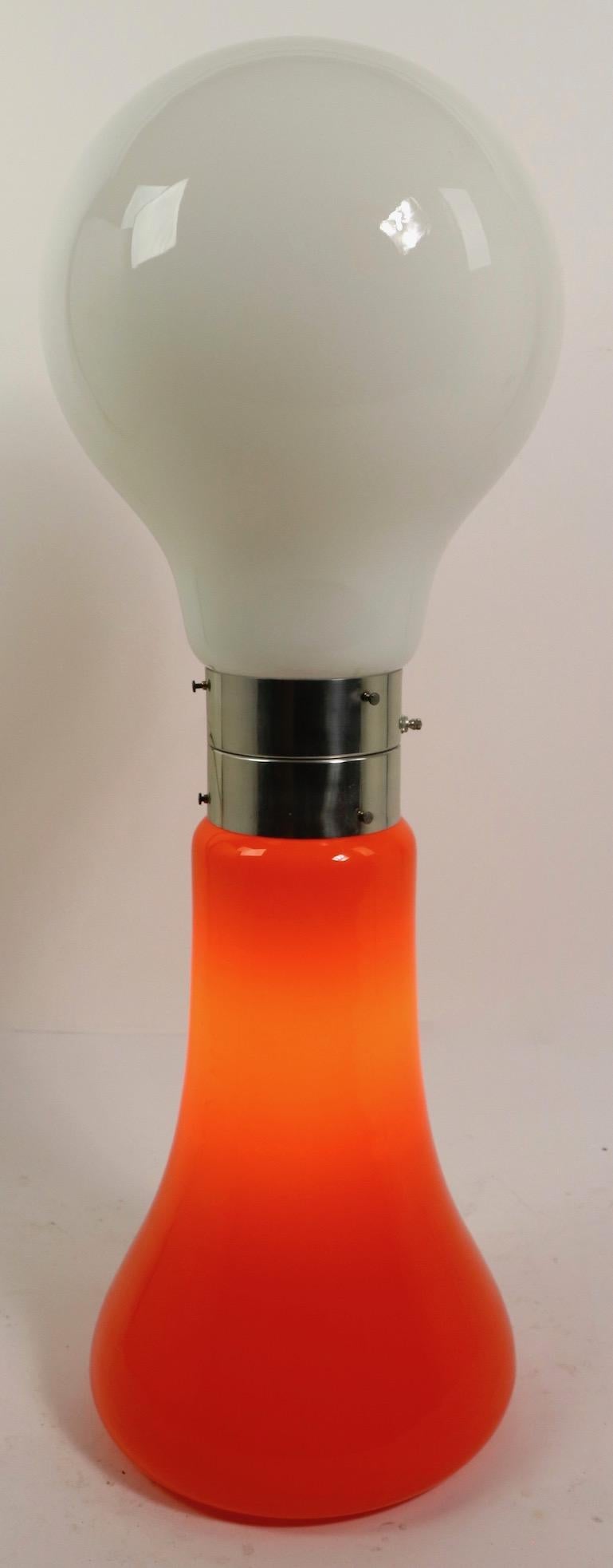 Pop Art Lamp by Carlo Nason for Mazzega In Good Condition In New York, NY