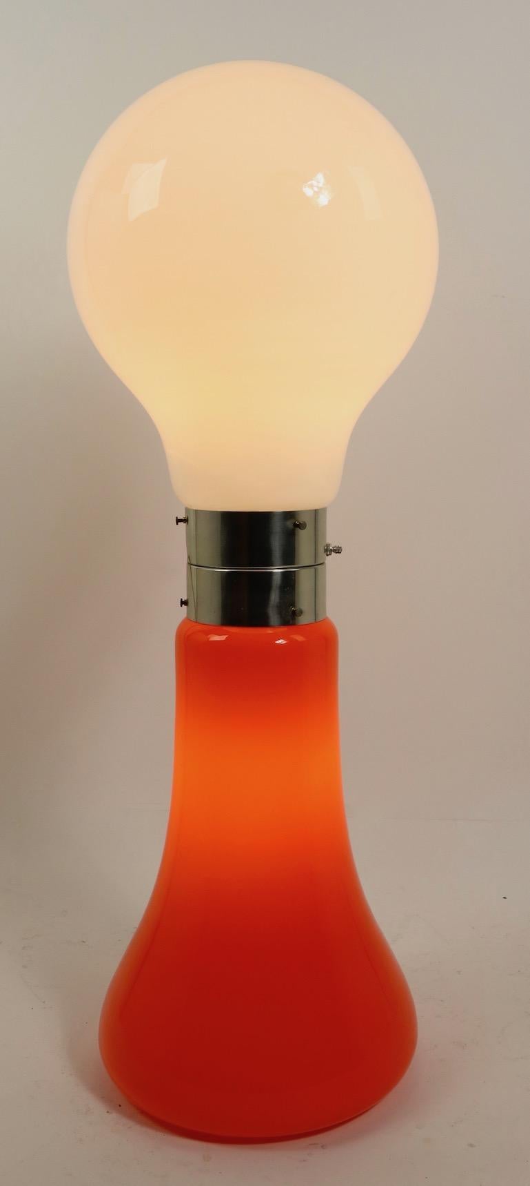 Pop Art Lamp by Carlo Nason for Mazzega 1