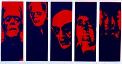 Pop Art Lithograph Print "Monster Squad" pencil signed, 2013