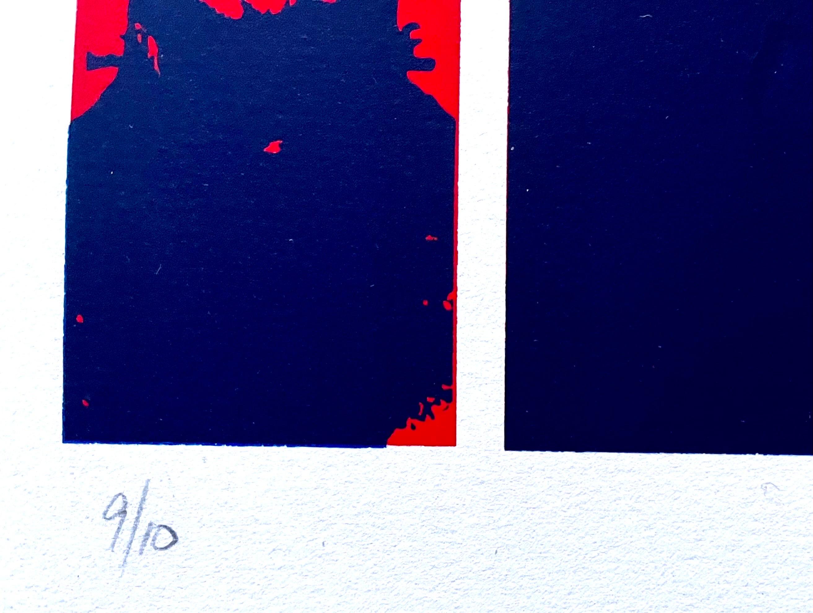 Pop-Art-Lithographie 