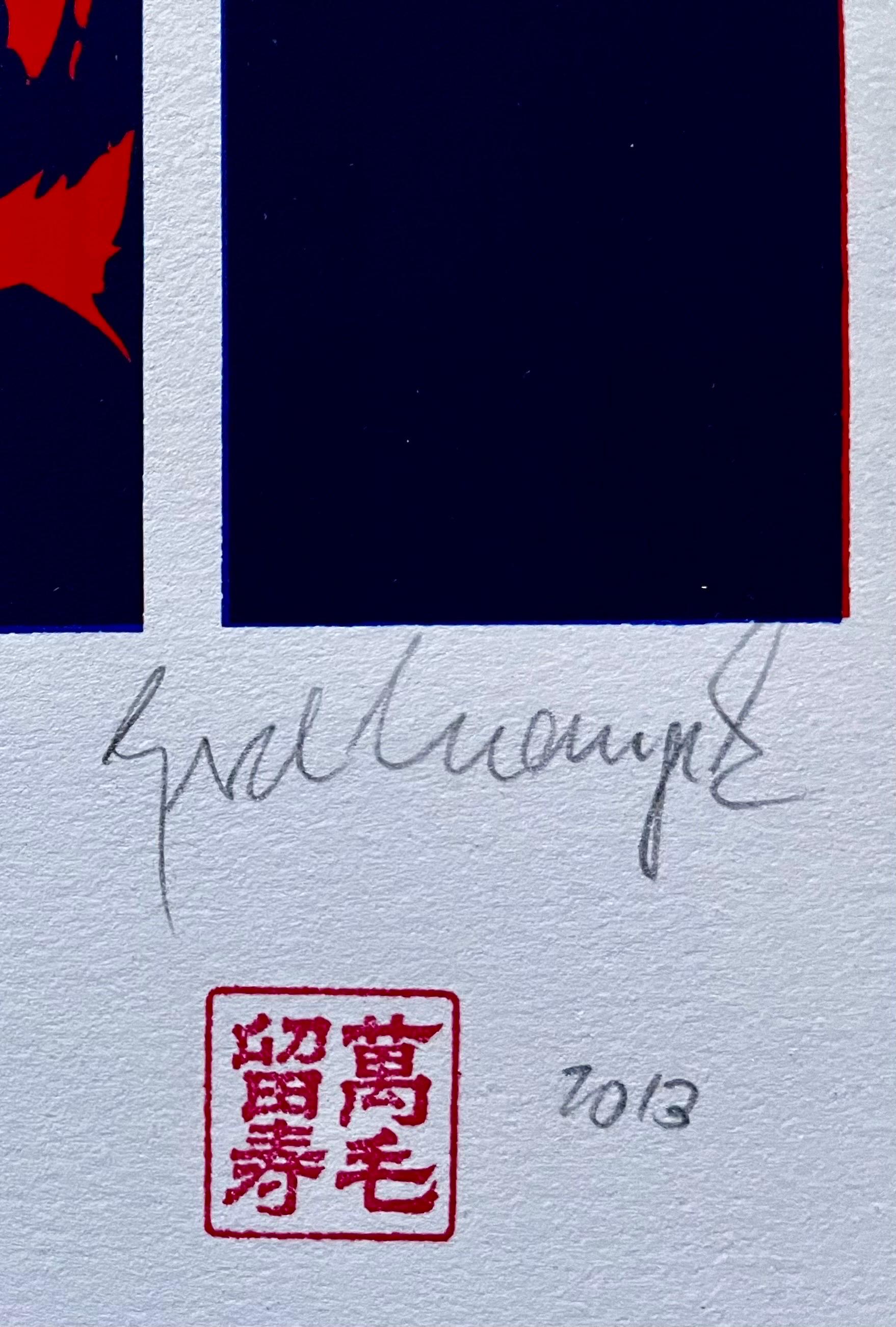 Pop-Art-Lithographie 