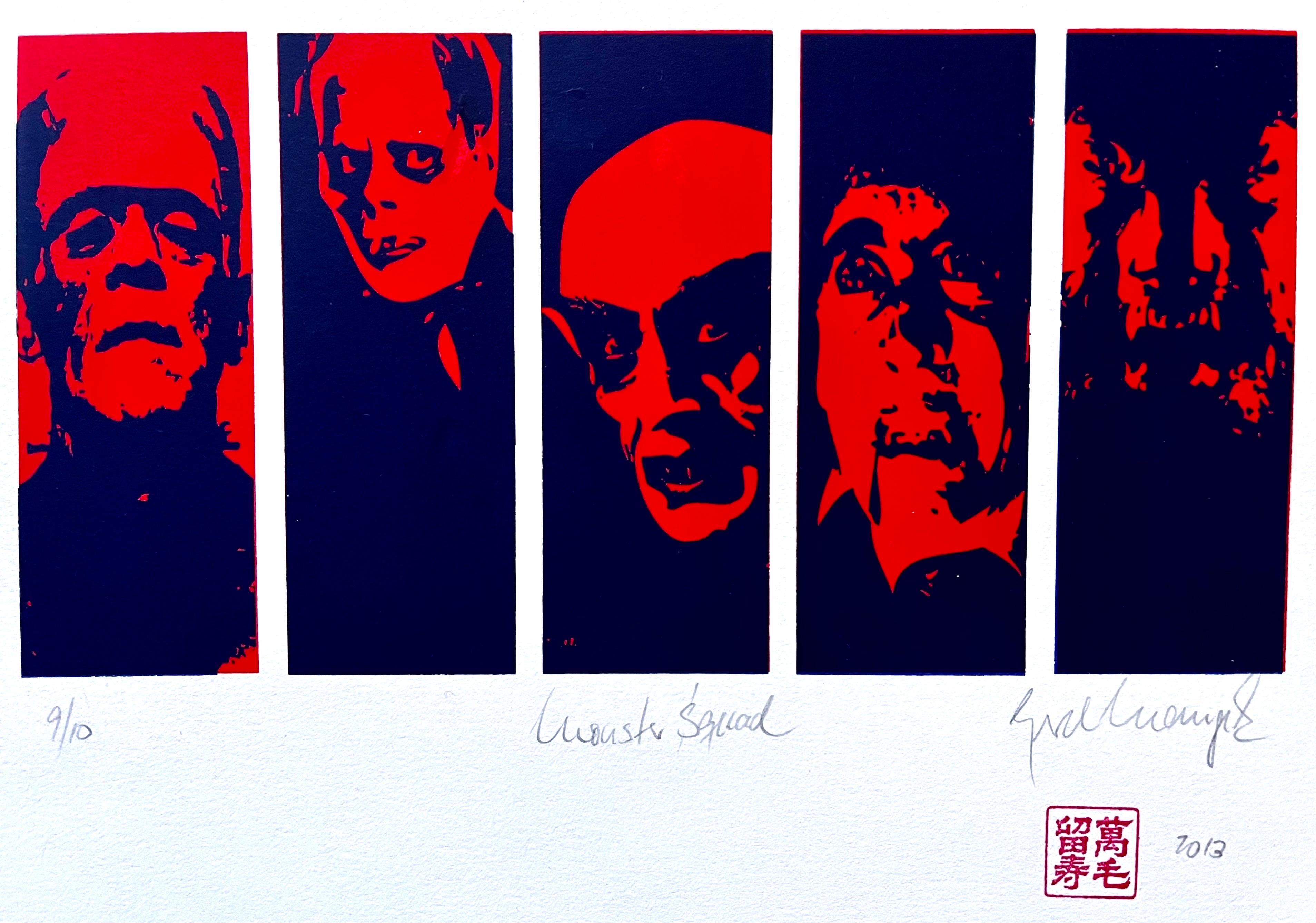 Pop-Art-Lithographie 