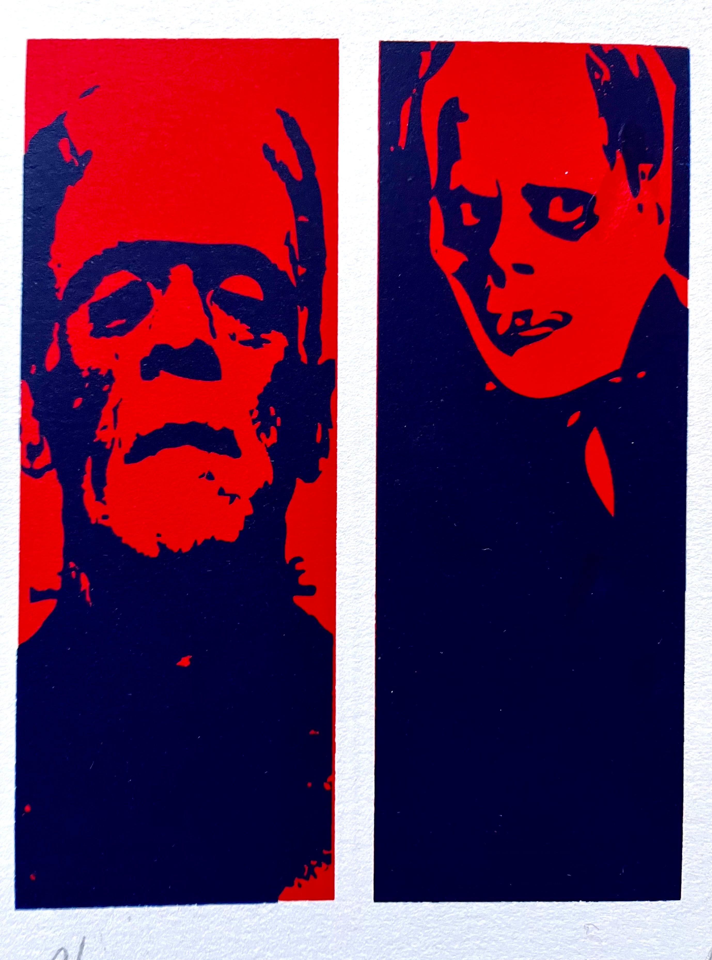 Pop-Art-Lithographie 