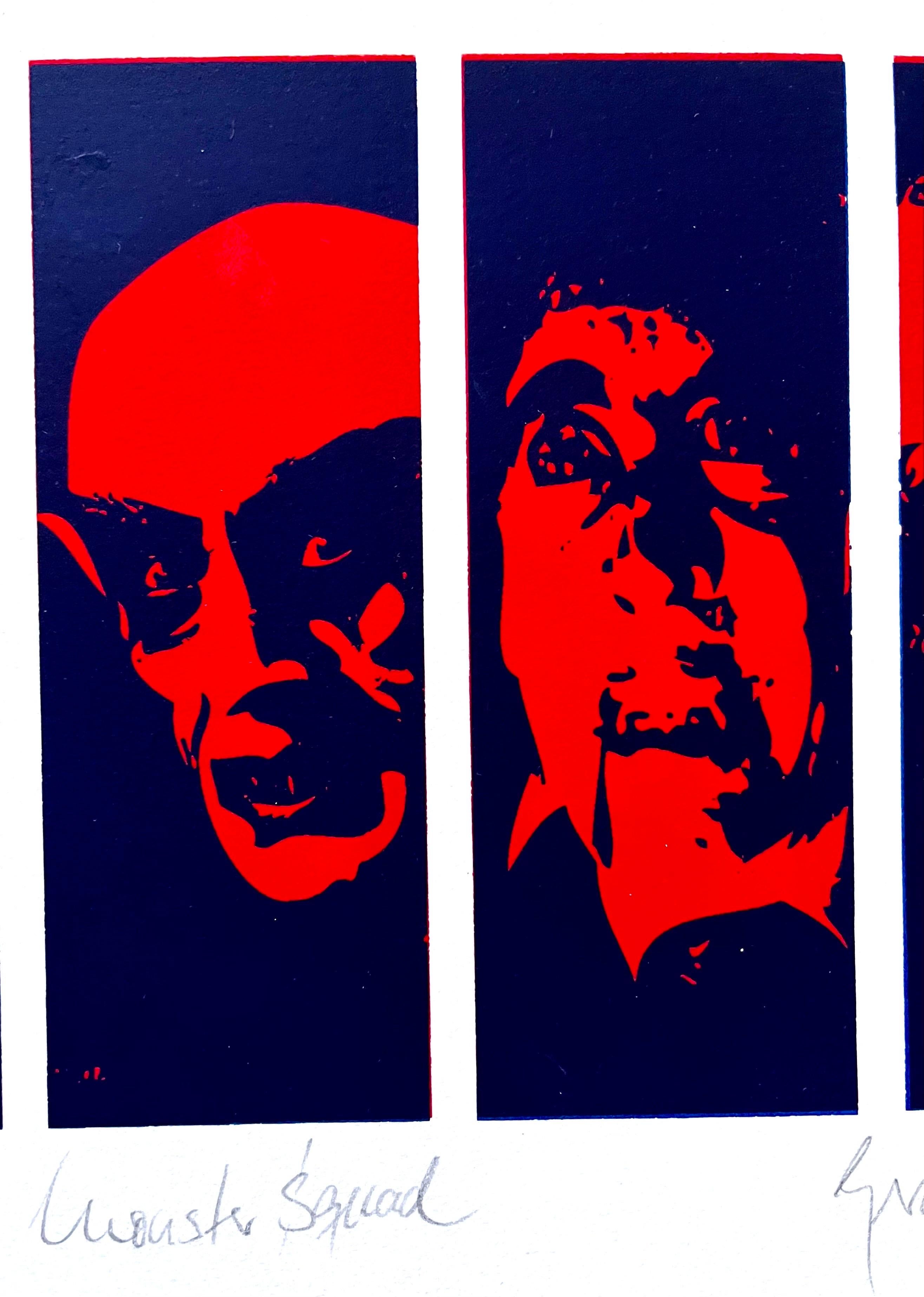 Pop-Art-Lithographie 