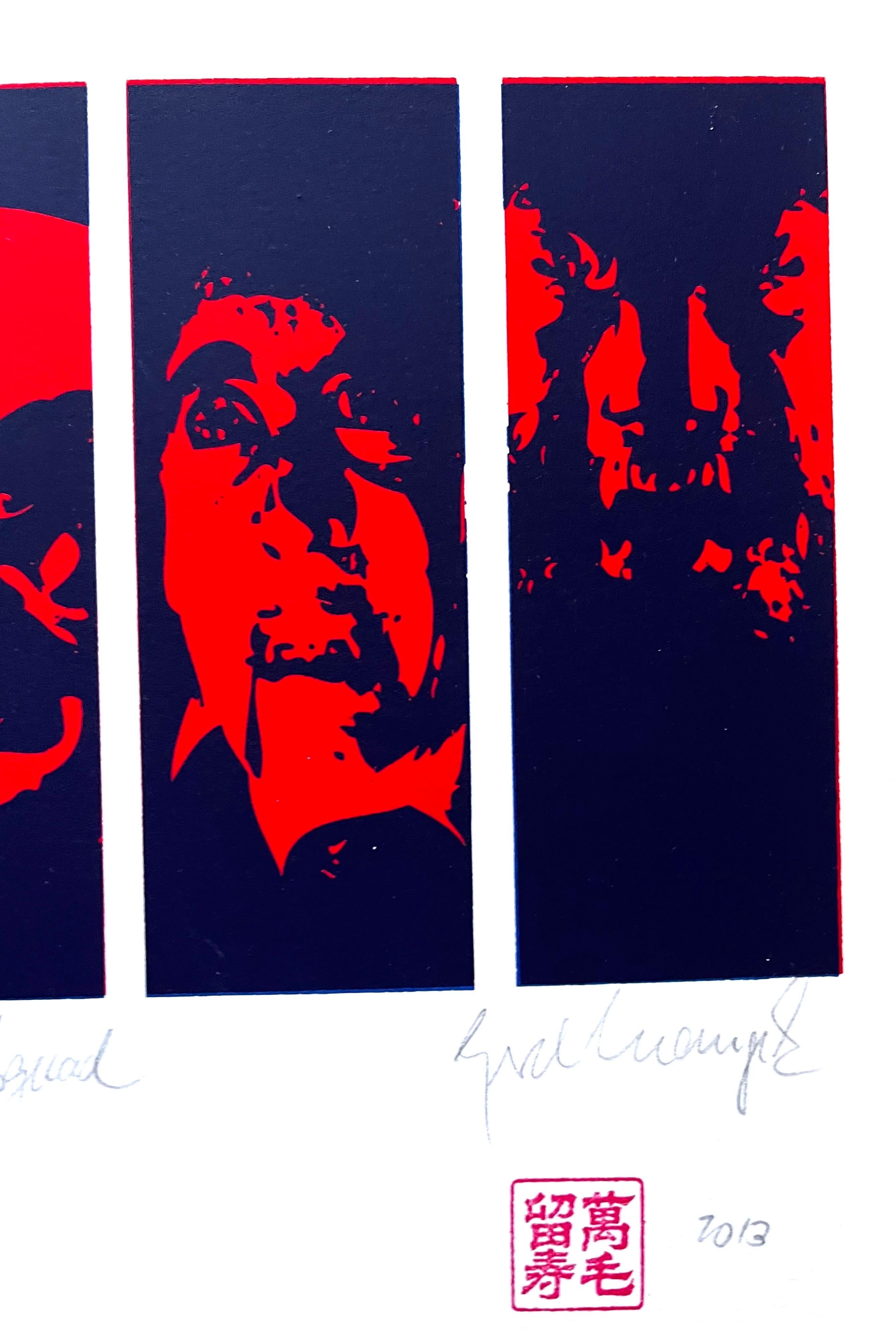 Pop-Art-Lithographie 