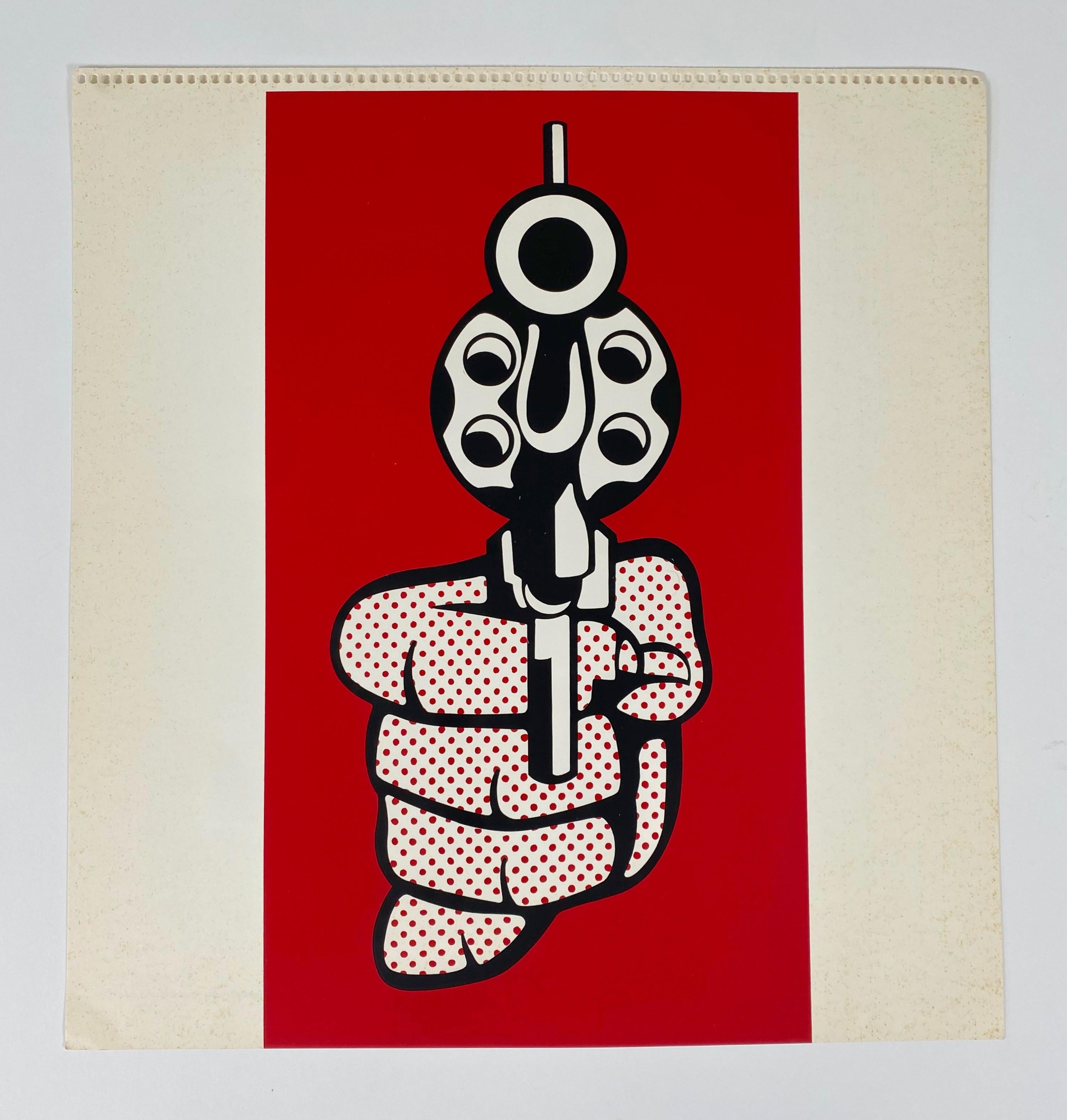 Five silk screen pop art prints by Domberger KG Stuttgart, West Germany circa 1968 for Multiples Inc. NY, NY. 1969. These were a limited run edition for Multiples Inc., the five artists are Jim Dine, Nicholas Krushenick, Robert Indiana, Tom