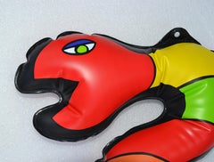 Niki de Saint Phalle Pices de collection serpent vas en plastique Pop Art, France 1999