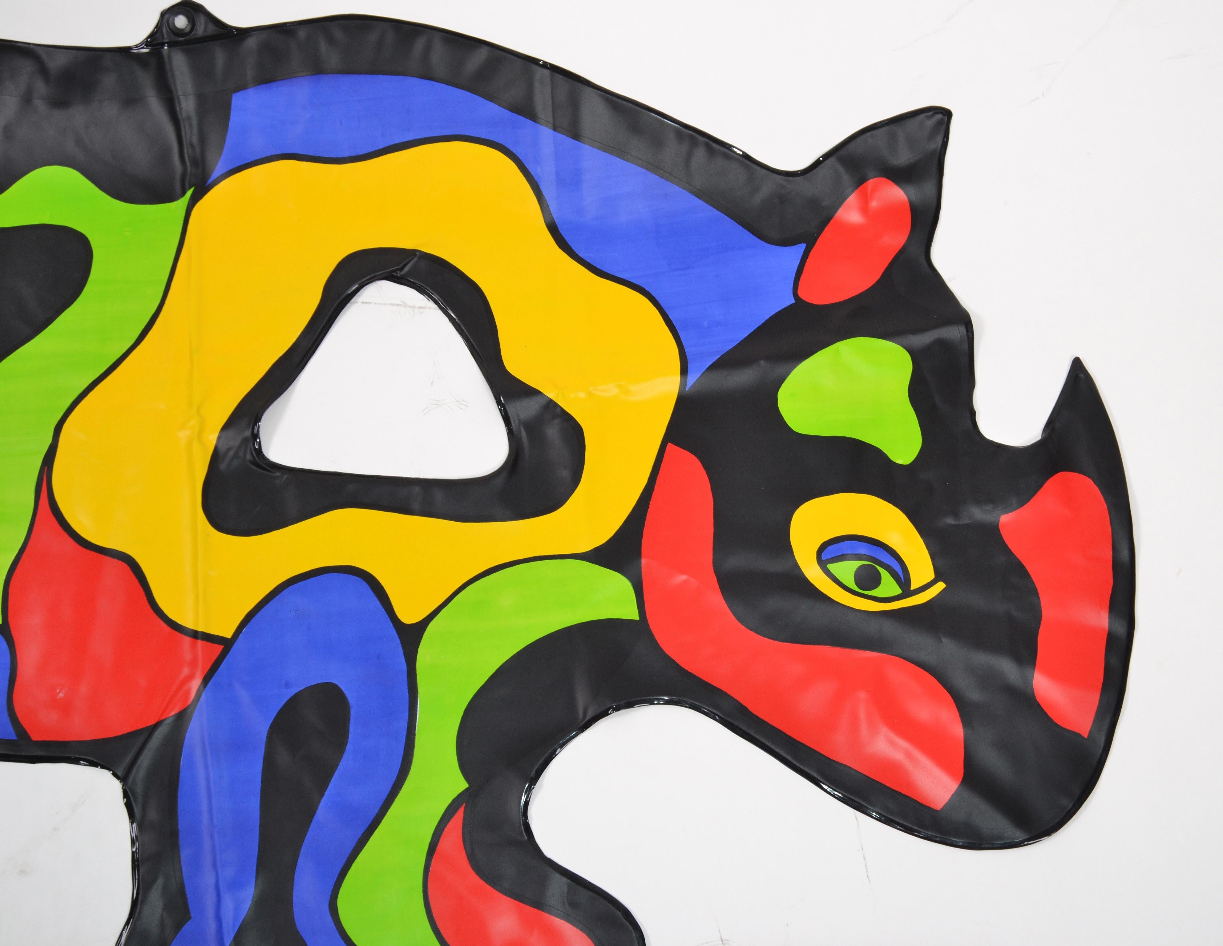 Pop Art Niki de Saint Phalle Aufblasbare Kunststoffe Rhino Collectibles:: Frankreich 1999 (Moderne) im Angebot