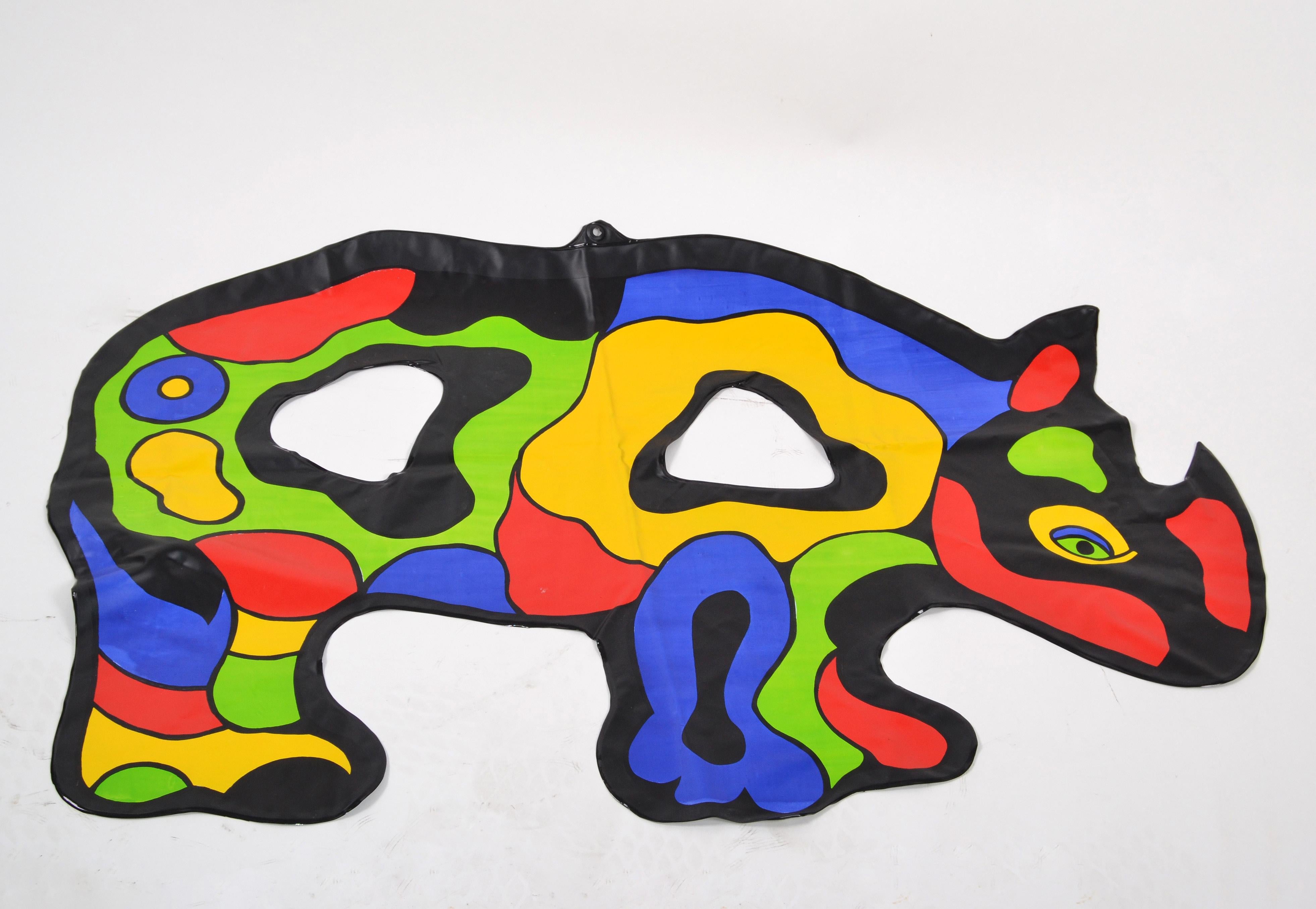 Pop Art Niki de Saint Phalle Aufblasbare Kunststoffe Rhino Collectibles:: Frankreich 1999 (Französisch) im Angebot