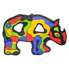 Pop Art Niki de Saint Phalle Aufblasbare Kunststoffe Rhino Collectibles:: Frankreich 1999