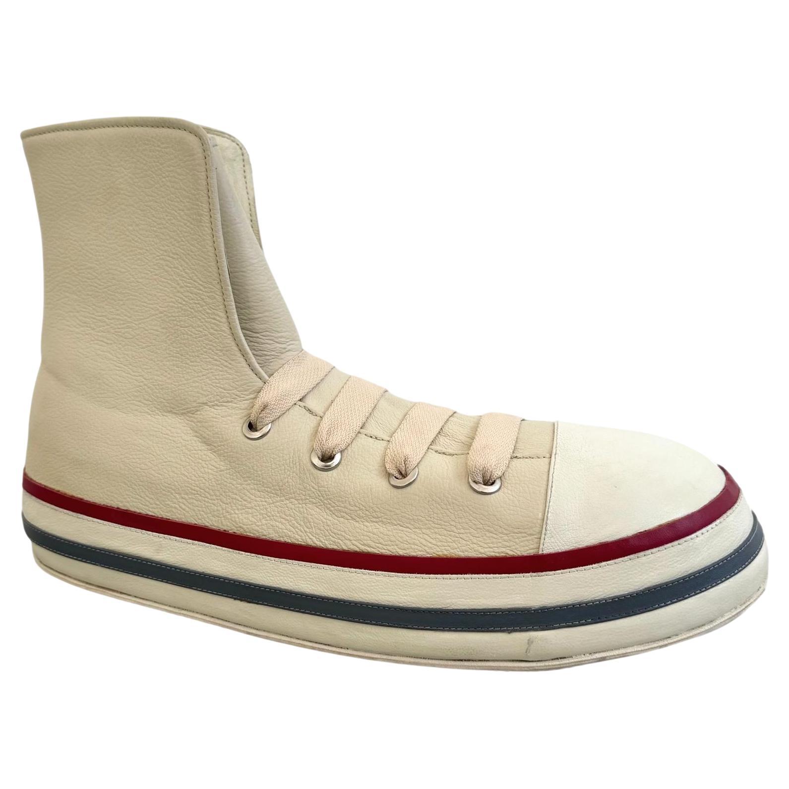 Sneaker in pelle oversize Pop Art, anni 2000 USA in vendita