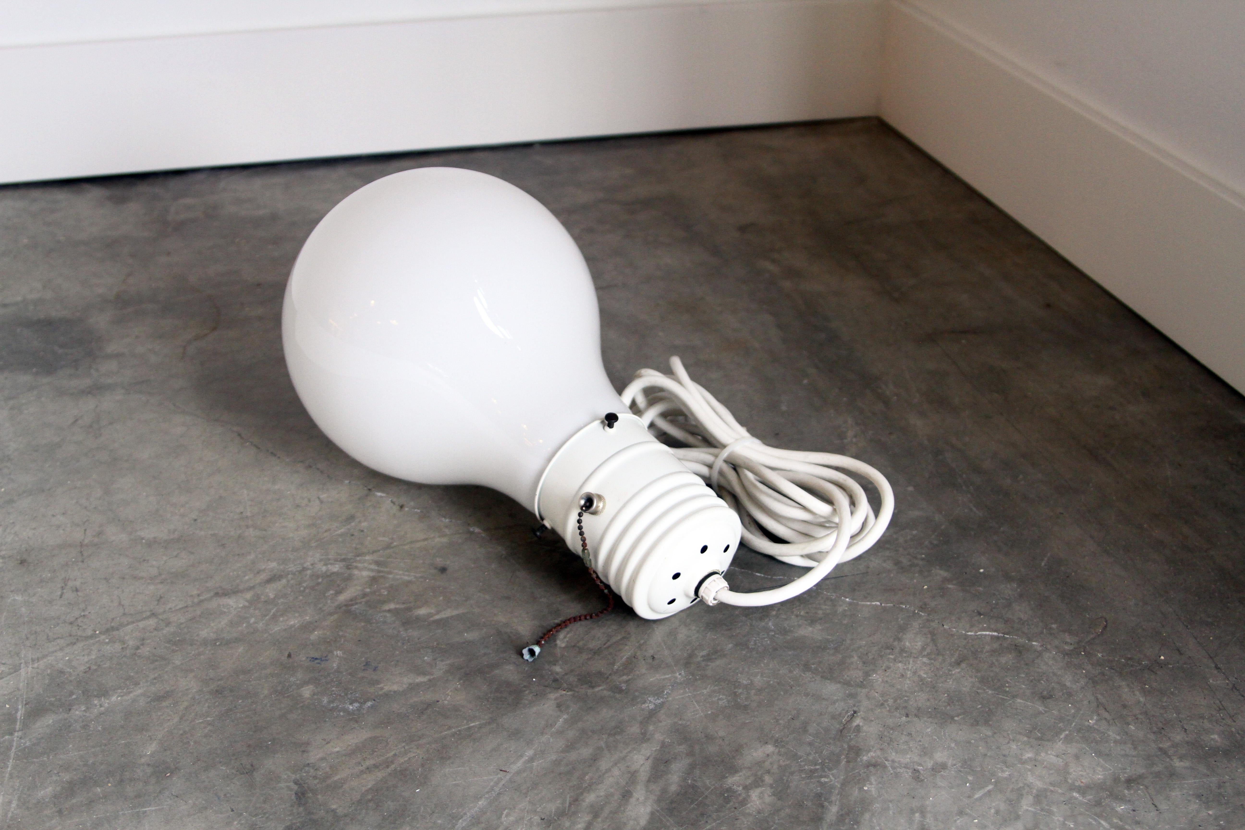 Late 20th Century Pop Art Oversized Light Bulb Lamp