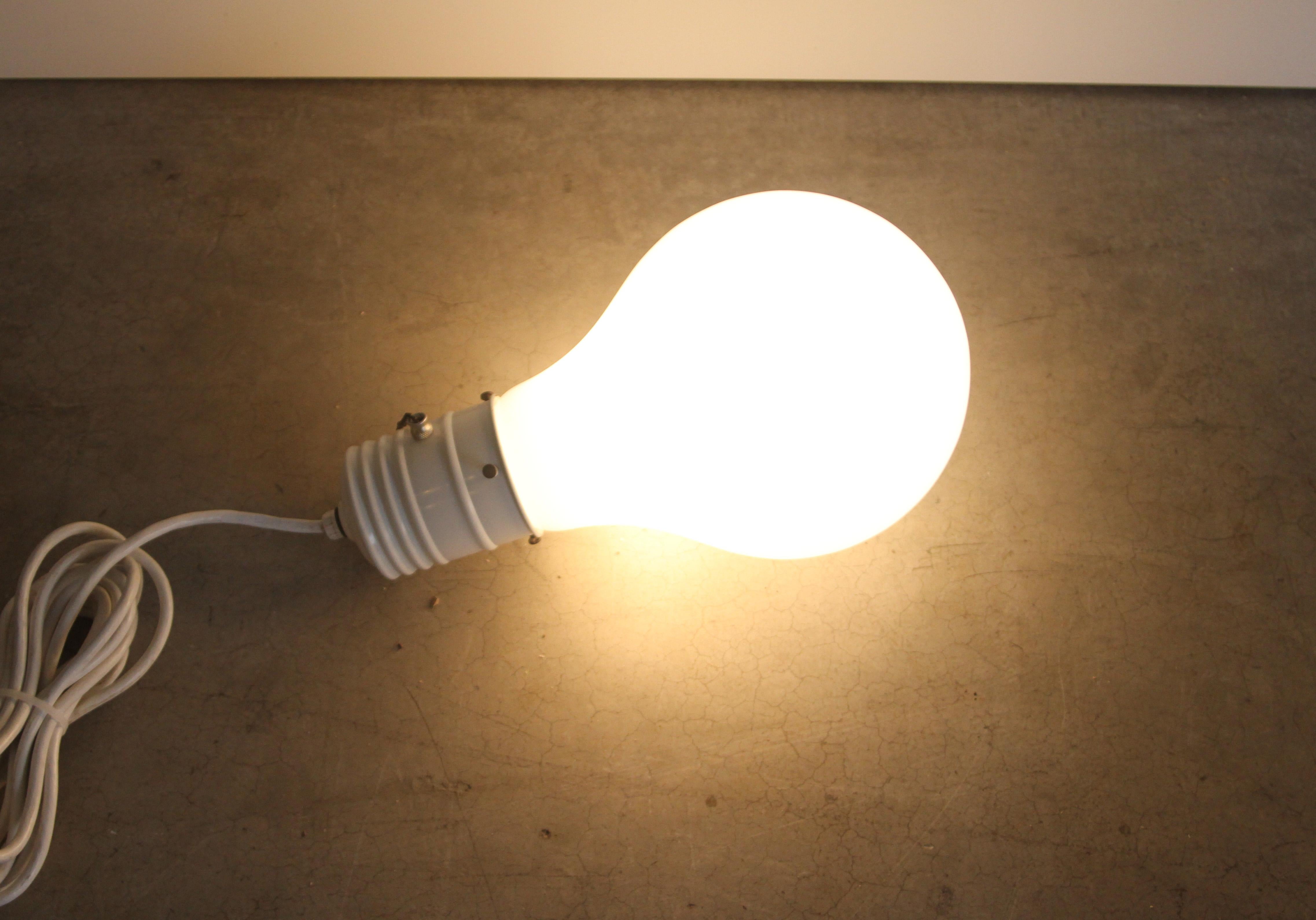 Pop Art Oversized Light Bulb Lamp 1