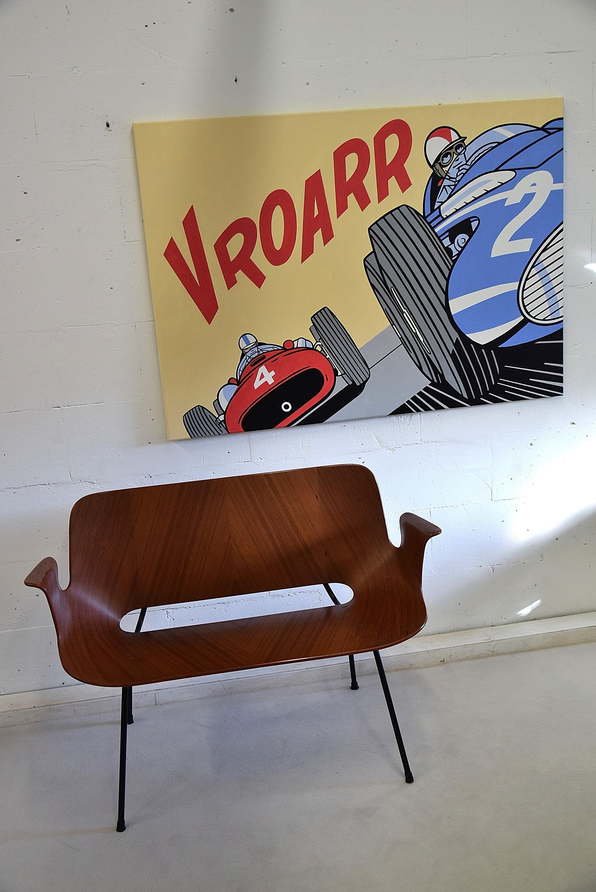 Canvas Pop Art Painting by Luc Verschuuren Vroarr Revisited