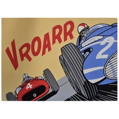 Pintura Pop Art de Luc Verschuuren Vroarr Revisited