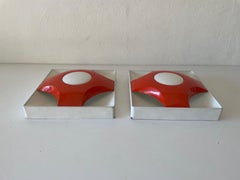 Pop Art Pair of Sconces by Sölken Leuchten, 1970s, Germany