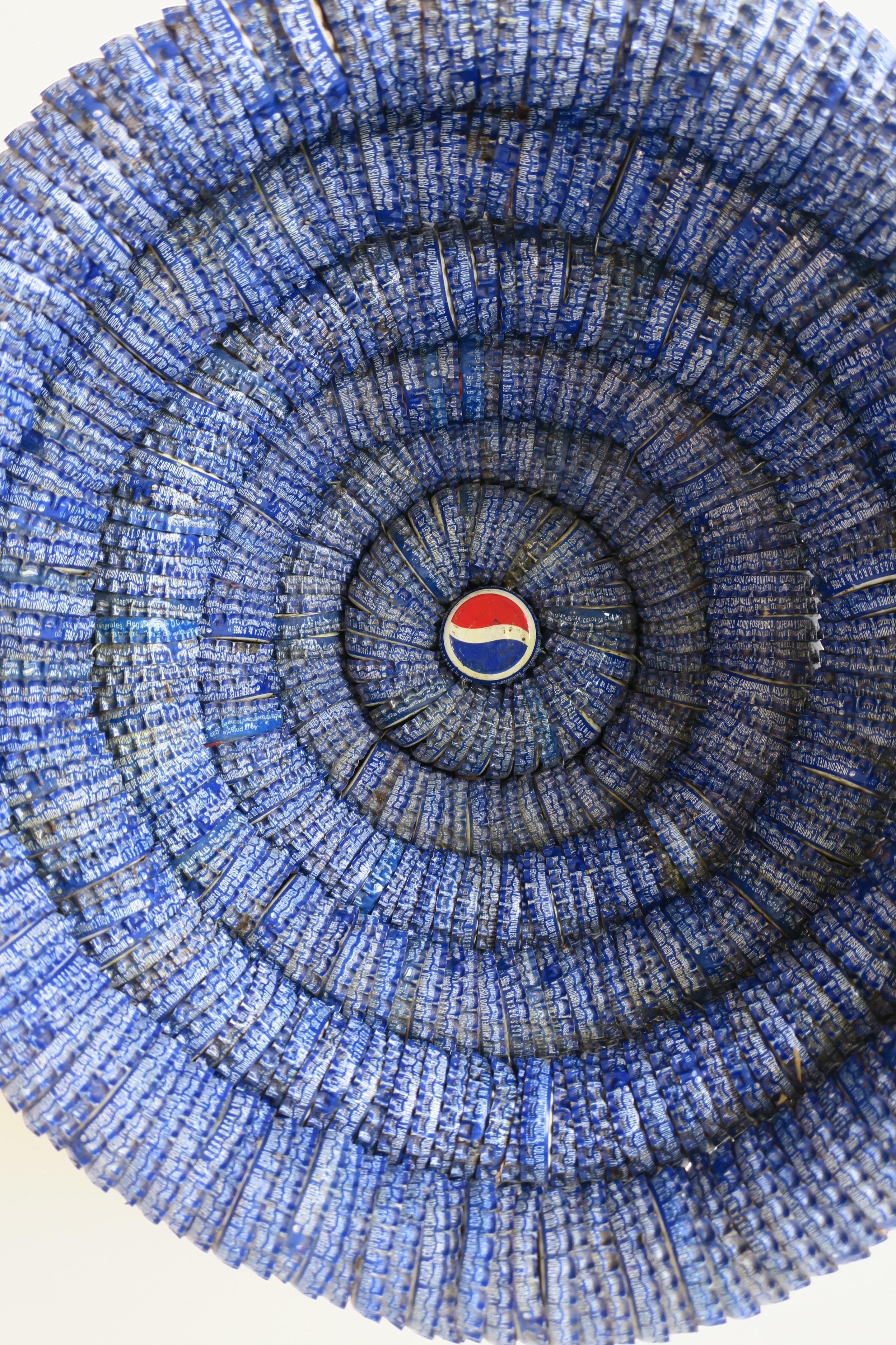 Pop Art Pepsi-Cola Bottle Cap Bowl, circa 1990s 2