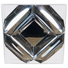 Pop Art Plexi Glass Optic Sculpture, in the Manner of Verner Patton