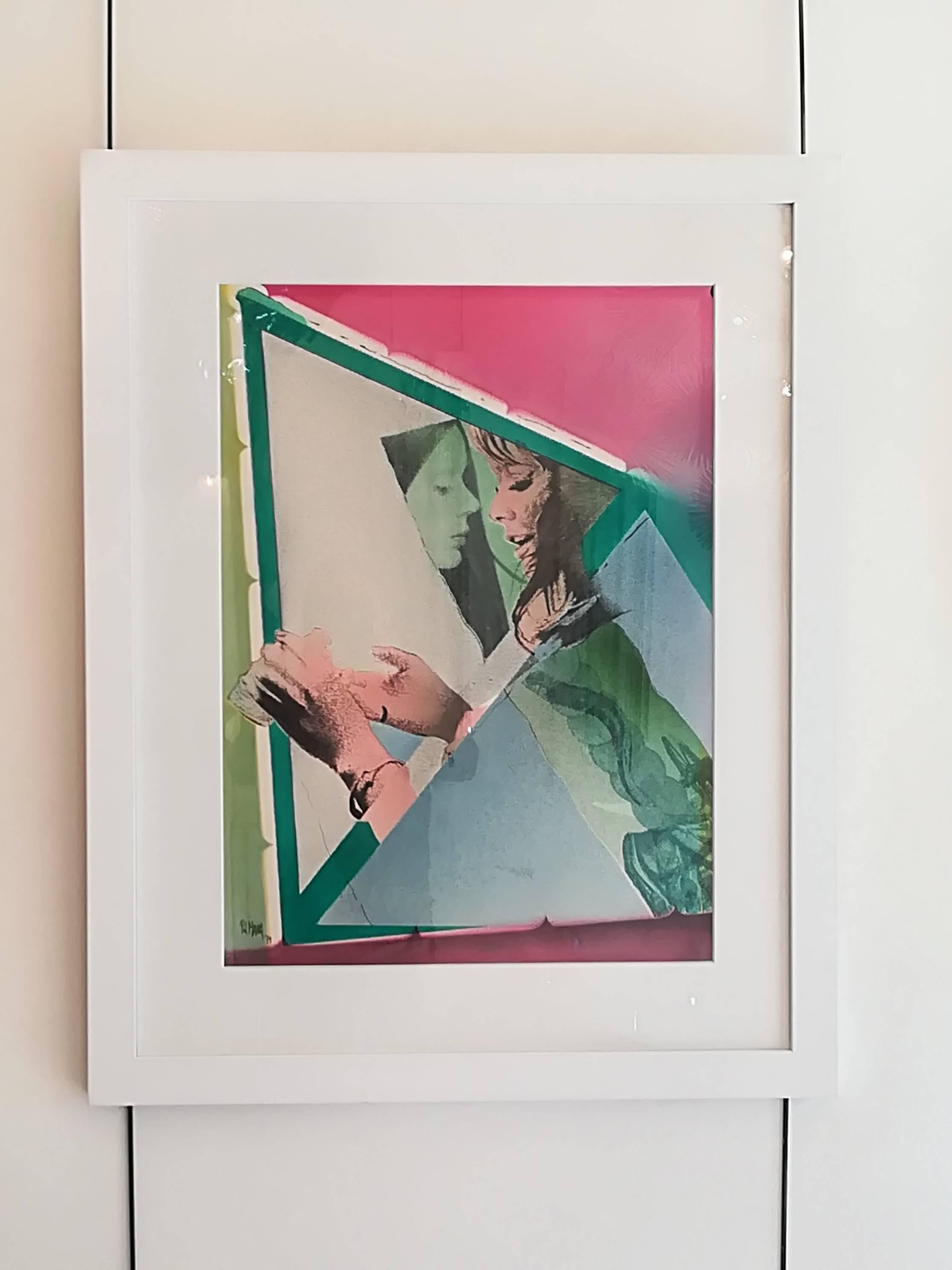 Pol Mara Técnica mixta sobre papel, 1974, Arte pop Moderno en venta
