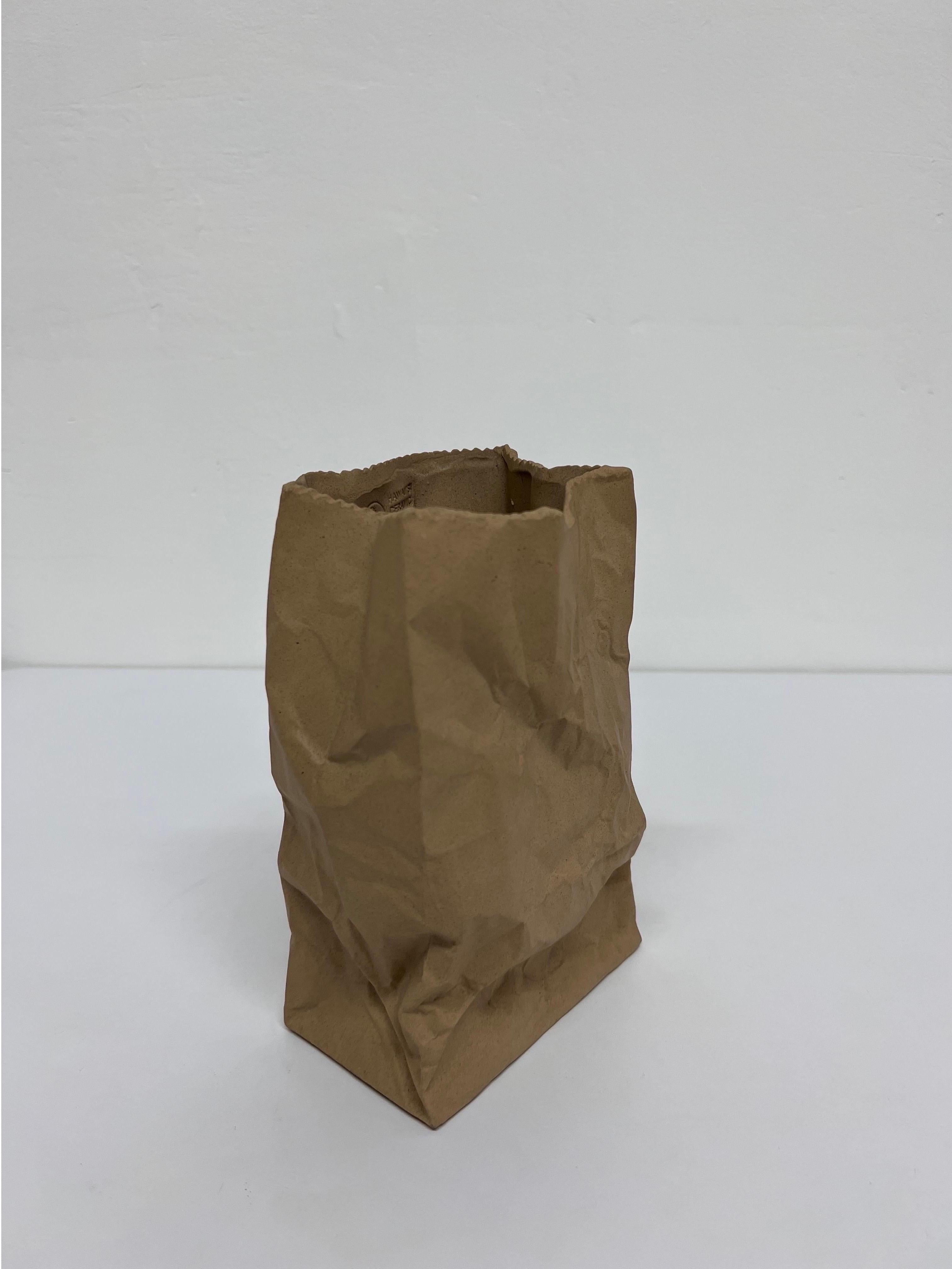 paper bag sculpture