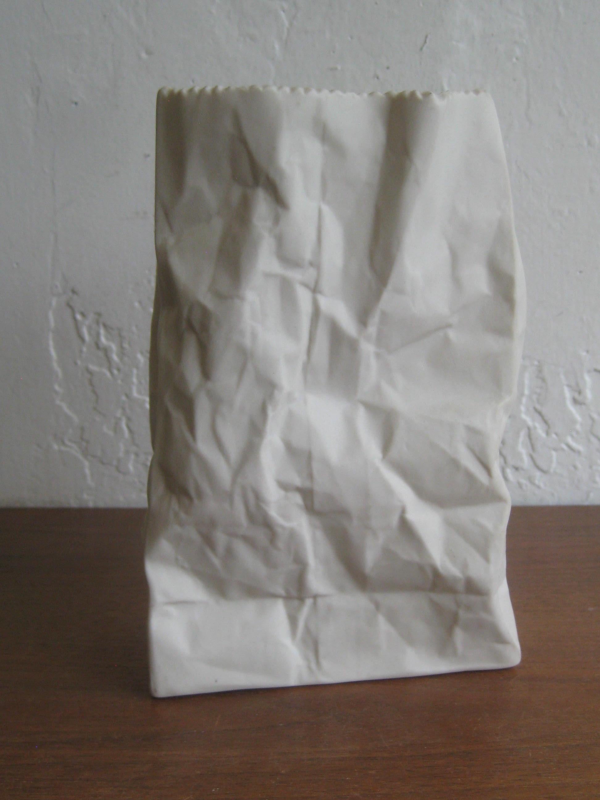 paper bag sculpture