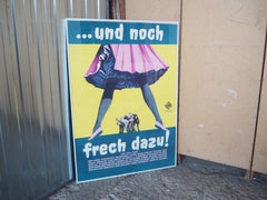 Pop Art Poster in Vintage Style, 2000s