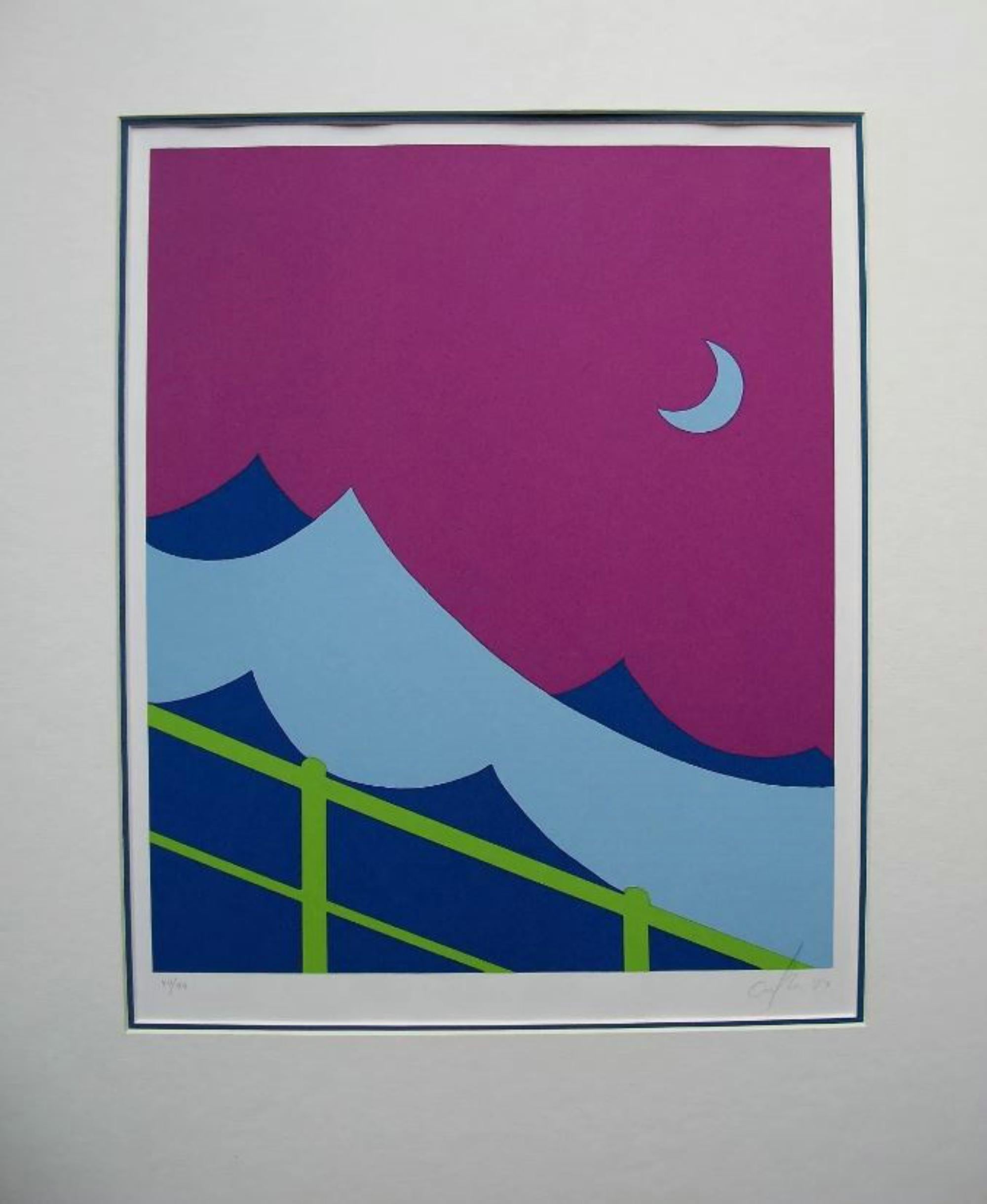Hand-Crafted Pop Art Silkscreen Print on Paper - Signed & Numbered - Circa 1987 For Sale