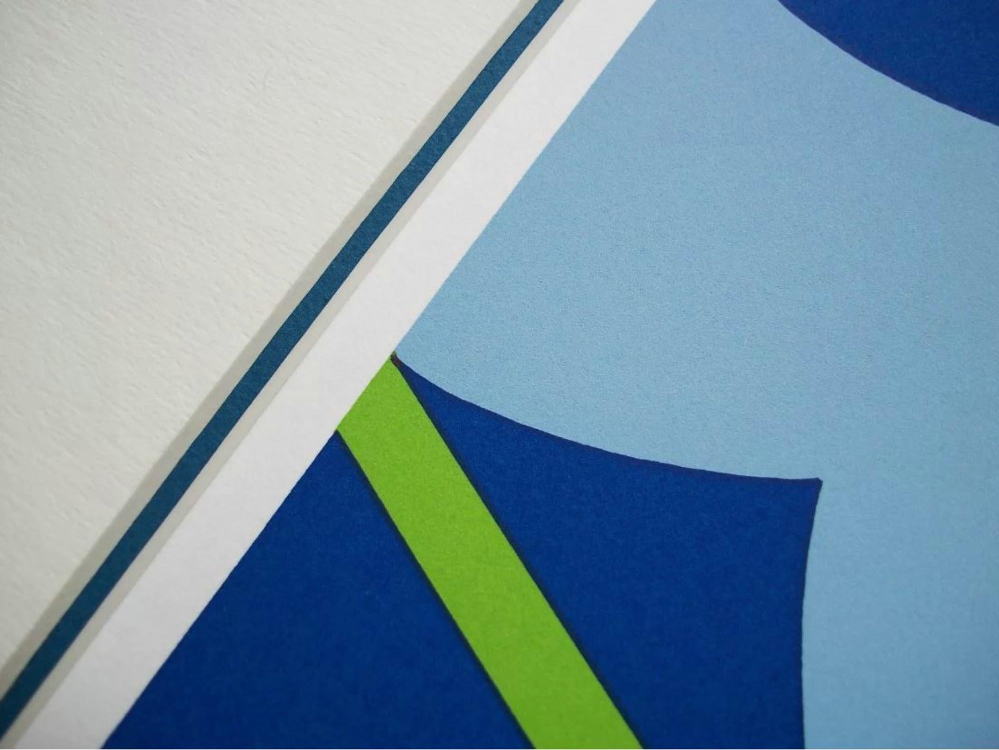 Paint Pop Art Silkscreen Print on Paper - Signed & Numbered - Circa 1987 For Sale